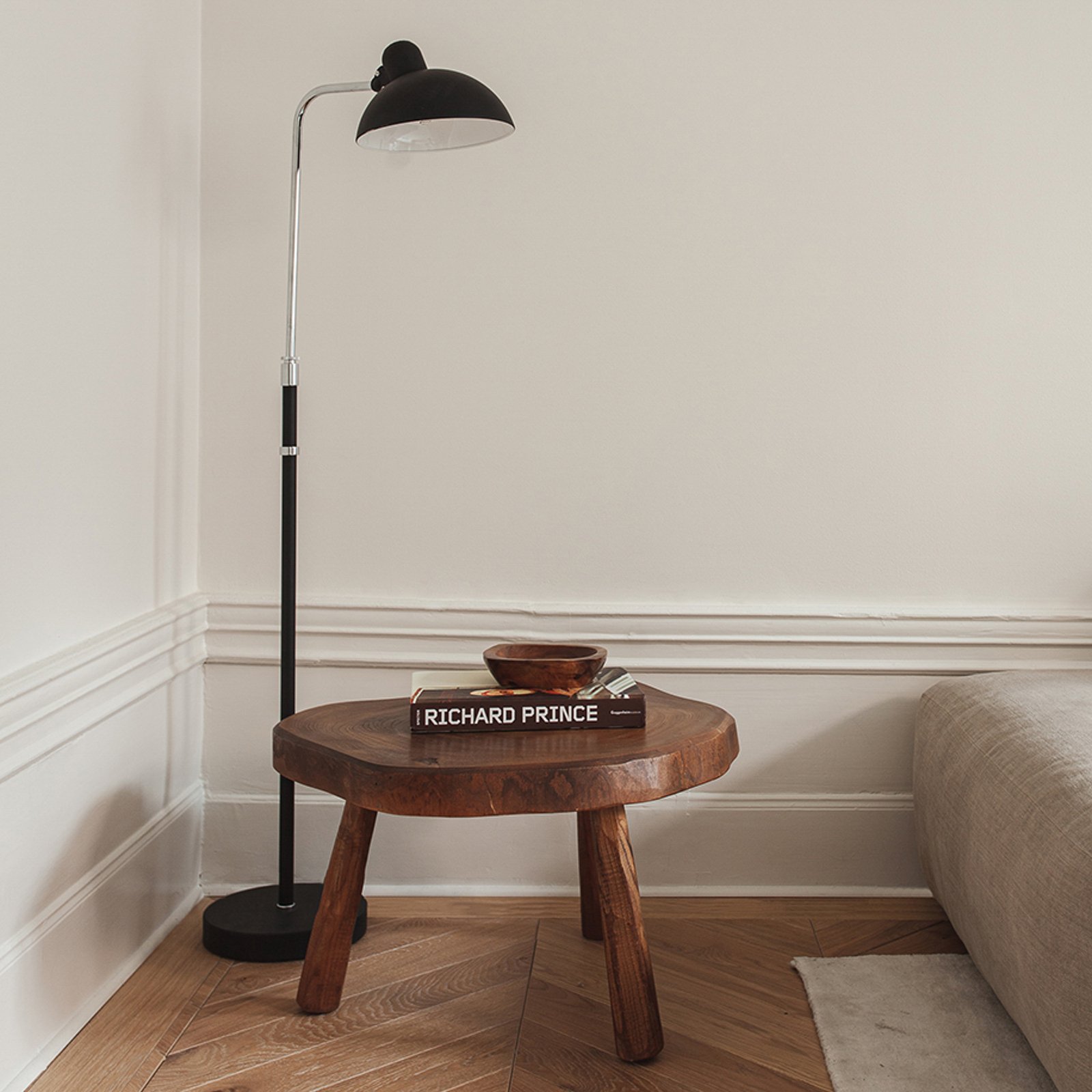 KAISER idell™ 6580-F Golvlampa Matt Svart - Fritz Hansen