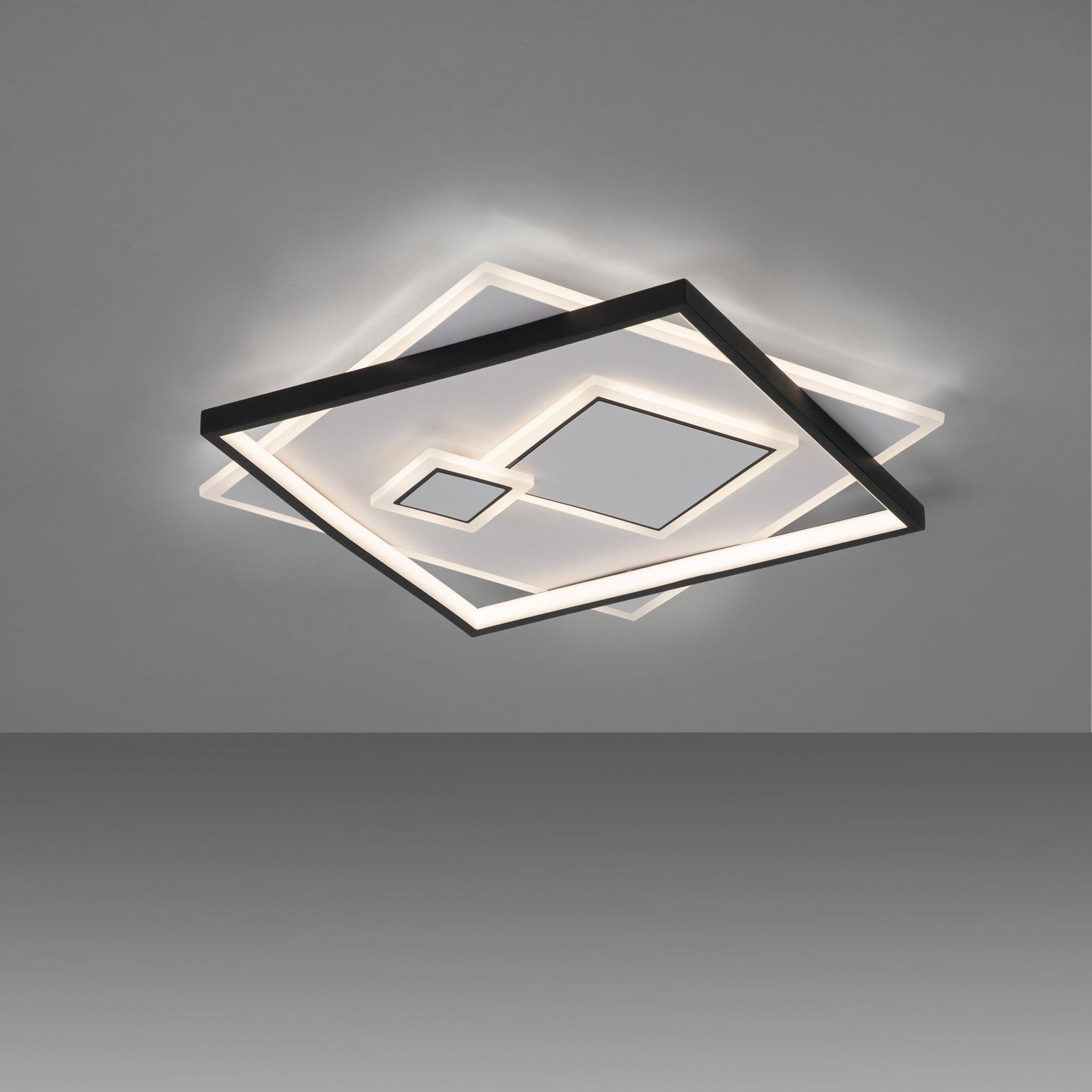 LED plafondlamp Mailak 57x57cm