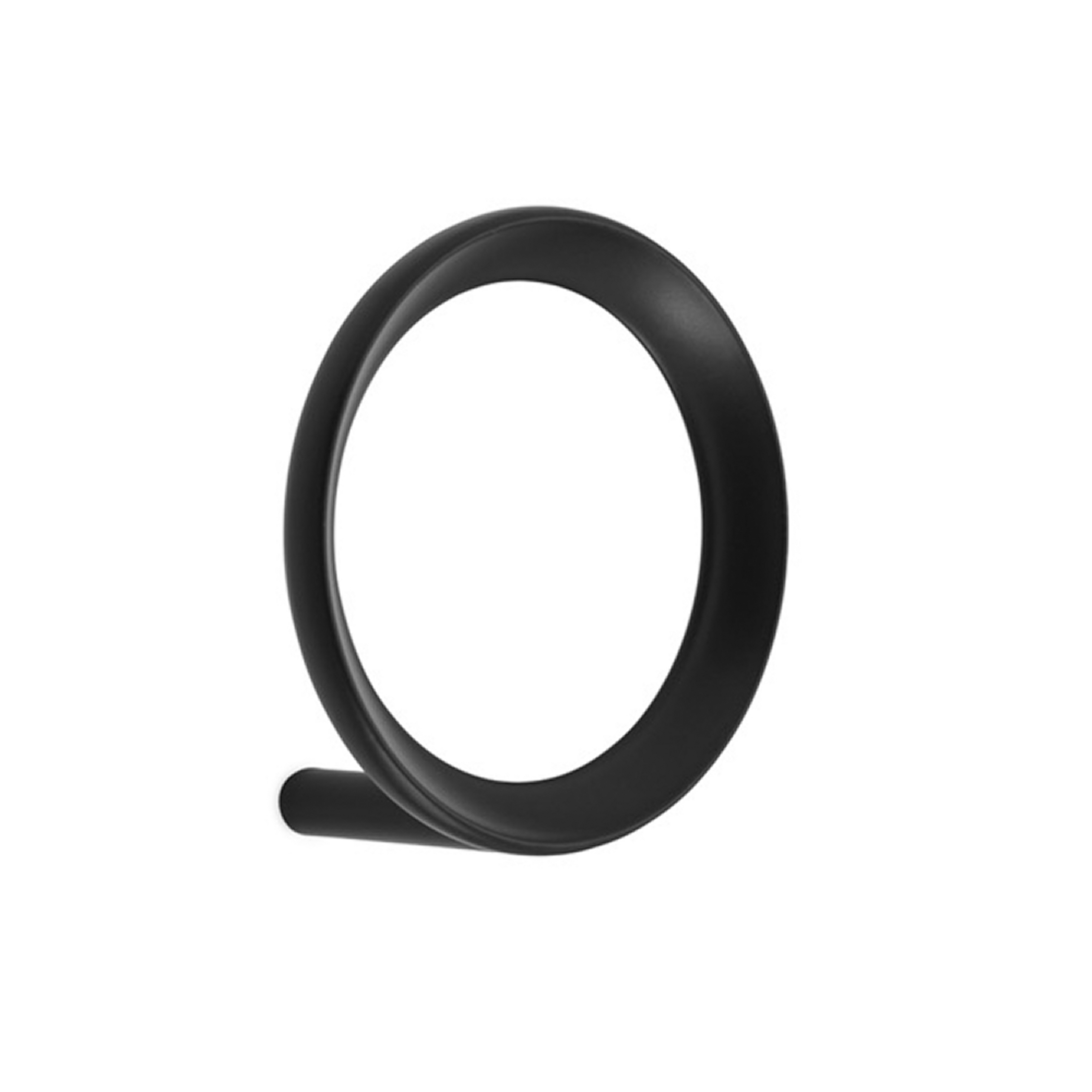 Loop kledinghaak Medium Black - Normann Copenhagen