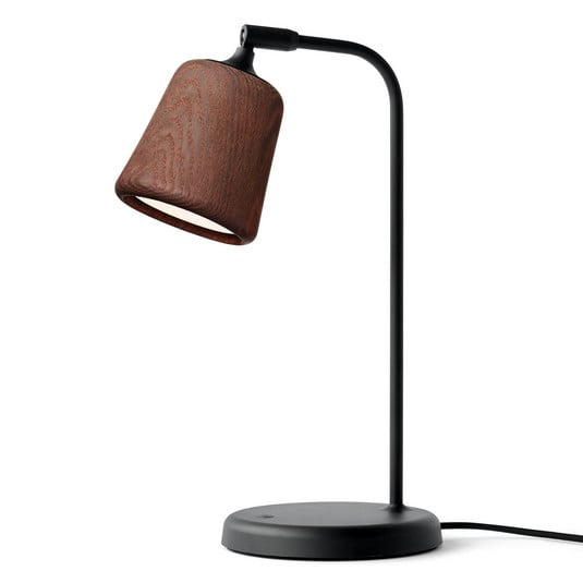 Material Tafellamp Smoked Oak - New Works