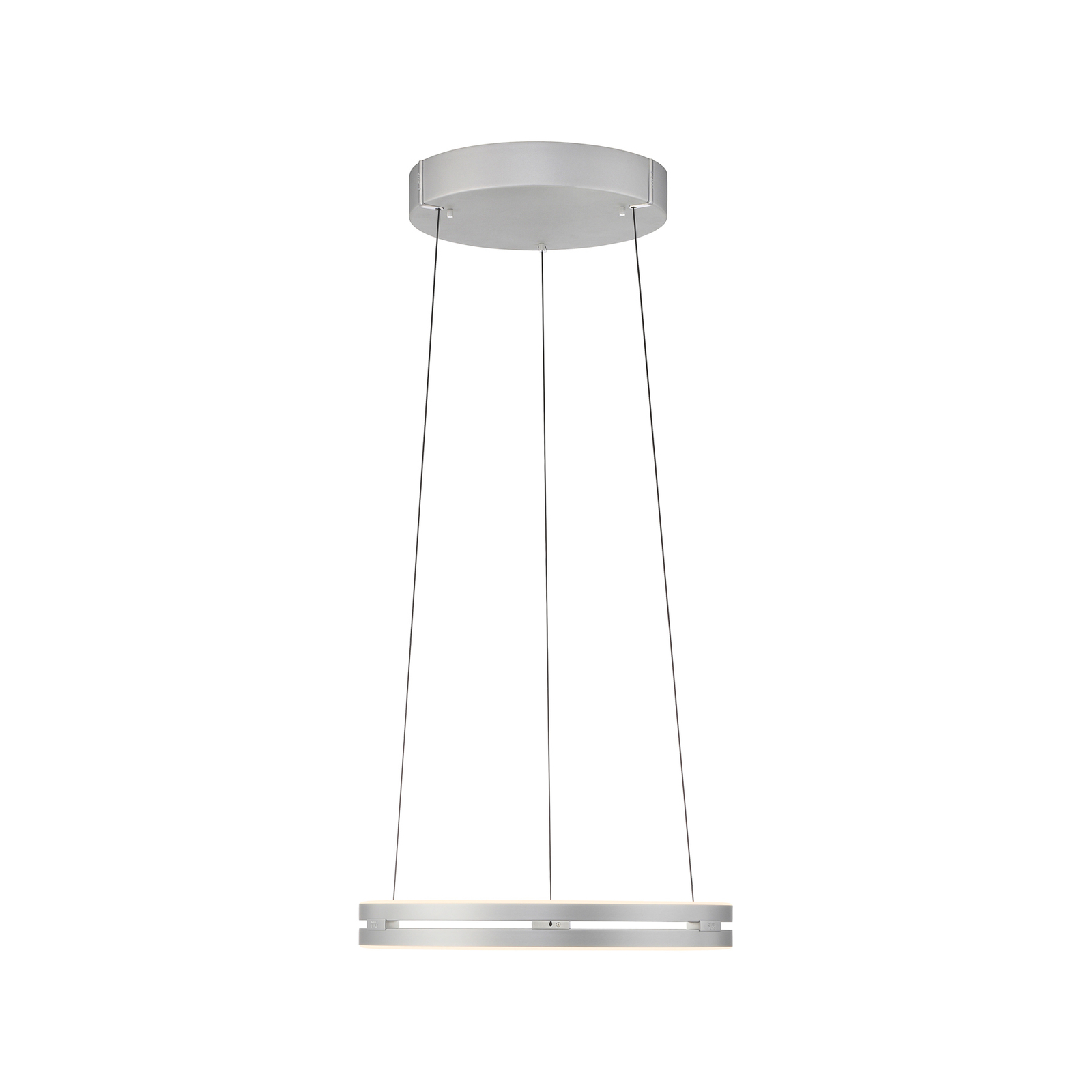 E-Loop LED-Hängelampe, stone, Ø 50 cm, Aluminium, CCT - PURE E-Loop LED-Hängelampe, stone, Ø 50 cm, Aluminium, CCT - PURE
