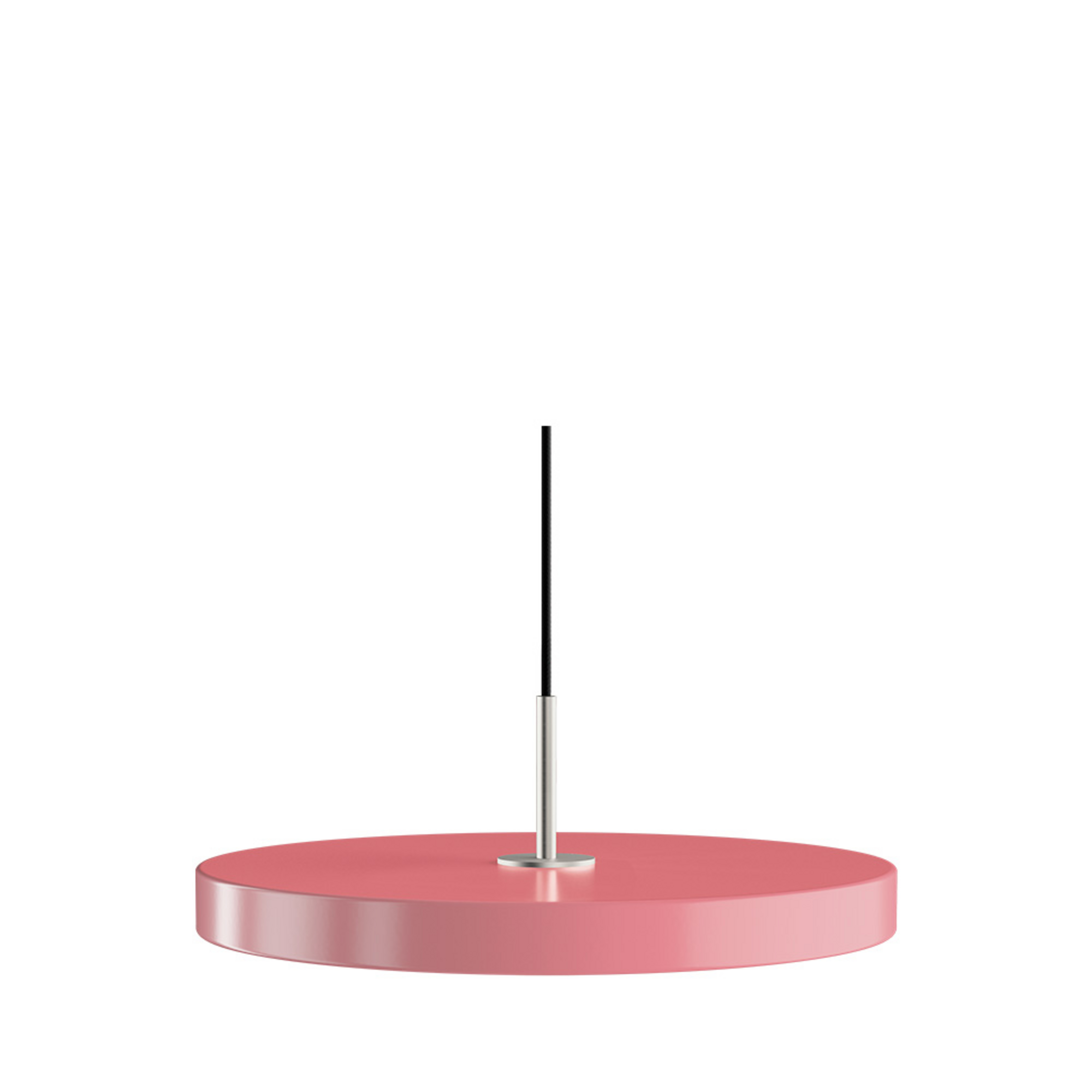 Asteria Plus Pendel Medium Nuance Rose/Steel Top - UMAGE