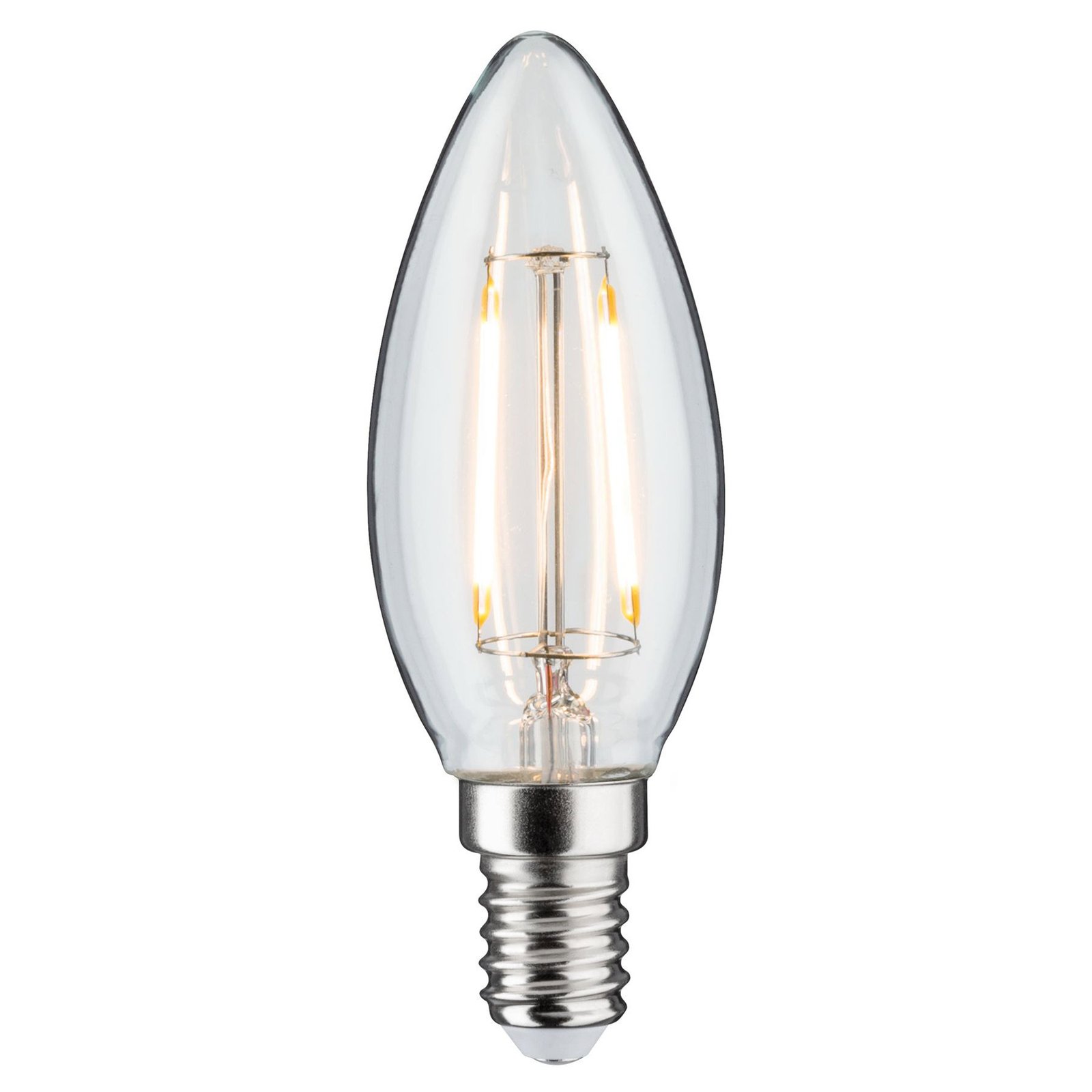 Paulmann LED-kronljuslampa E14 2 W 3 000 K klar DC