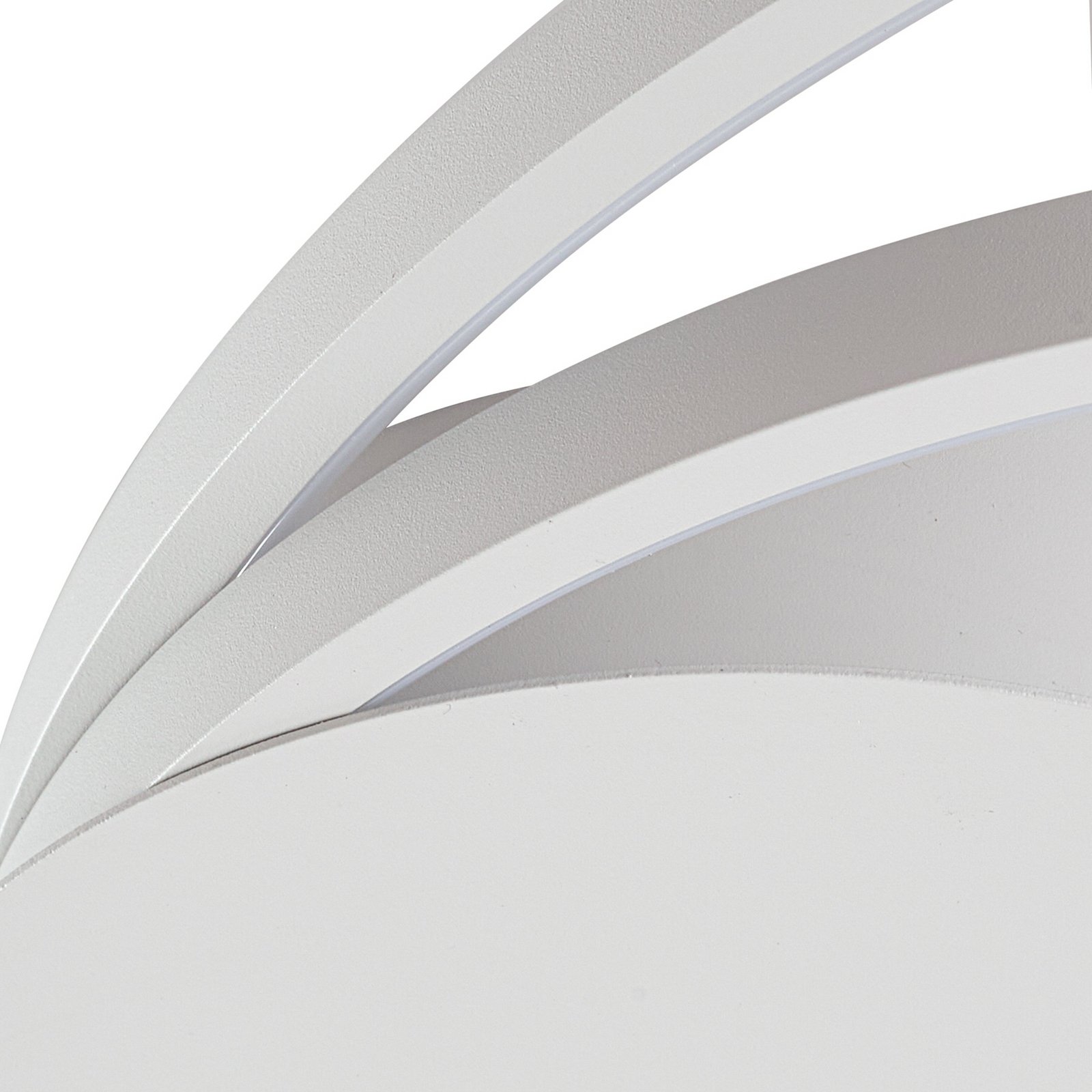 Lindby Nerwin LED ceiling light, round, white