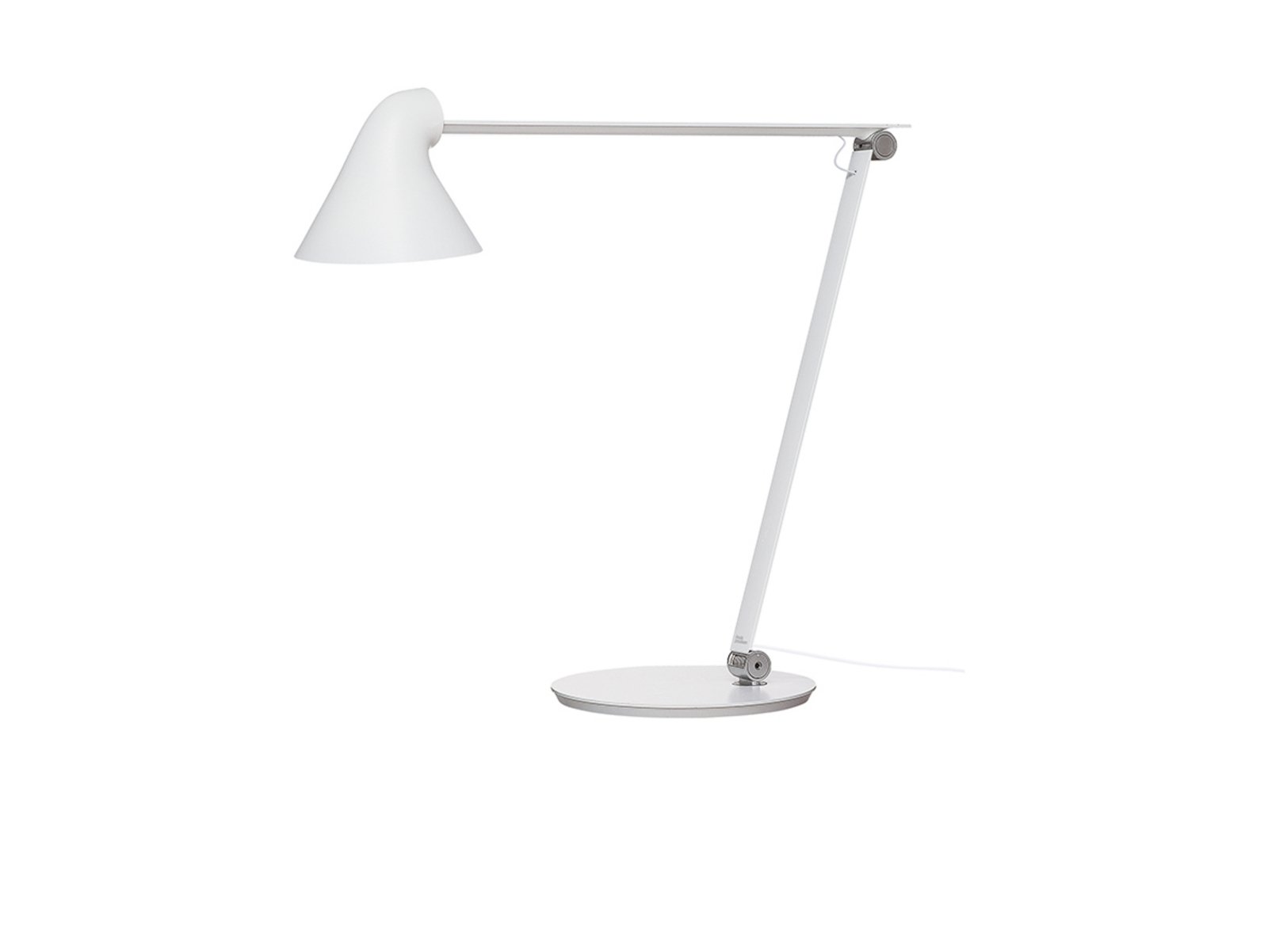 NJP Bordslampa m/Fot 3000K Vit - Louis Poulsen