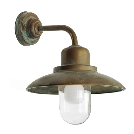 Stylish seawater-resistant outdoor wall light Susa