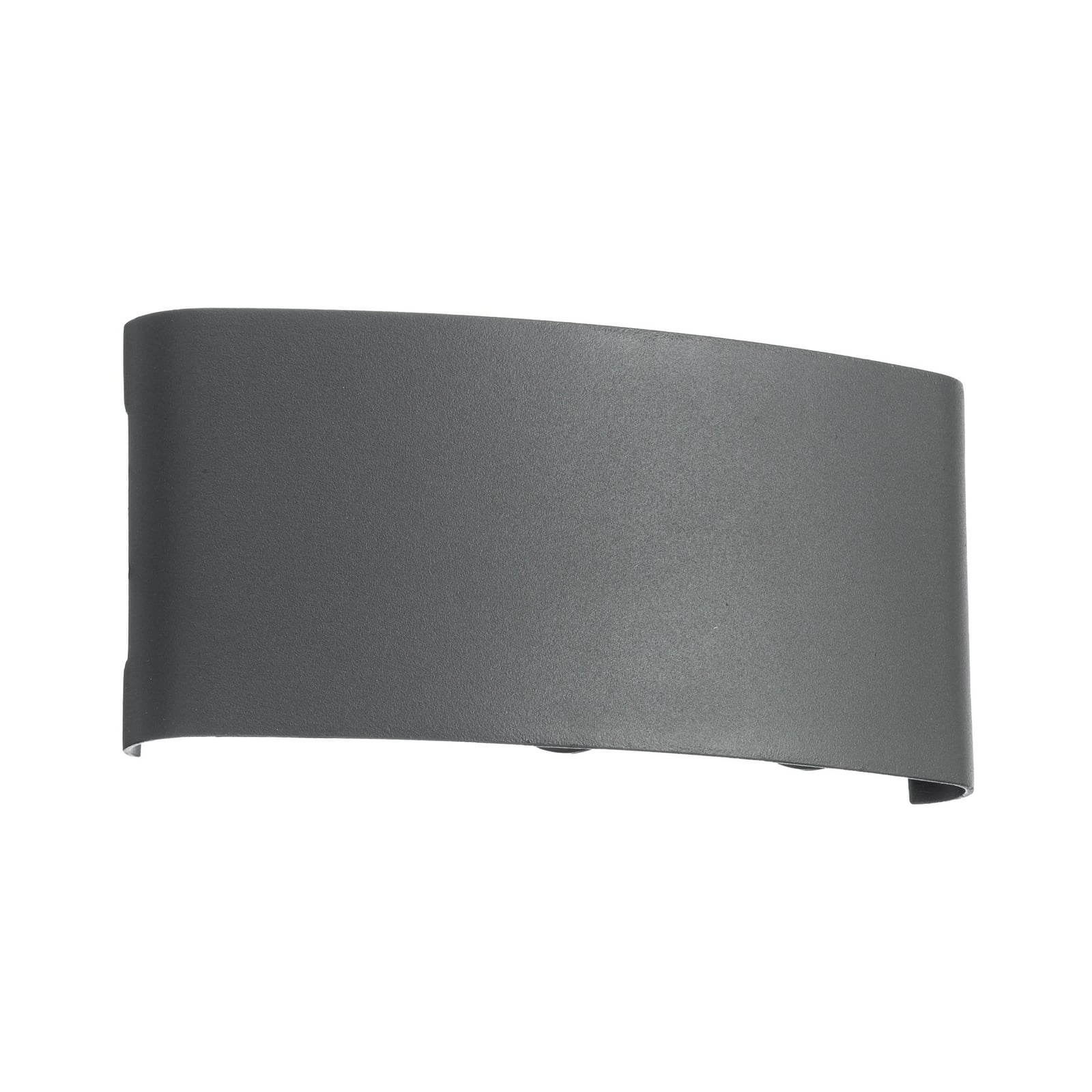 Lindby LED outdoor wall light Ithan, 3-bulb, anthracite, 17 cm Lindby LED outdoor wall light Ithan, 3-bulb, anthracite, 17 cm