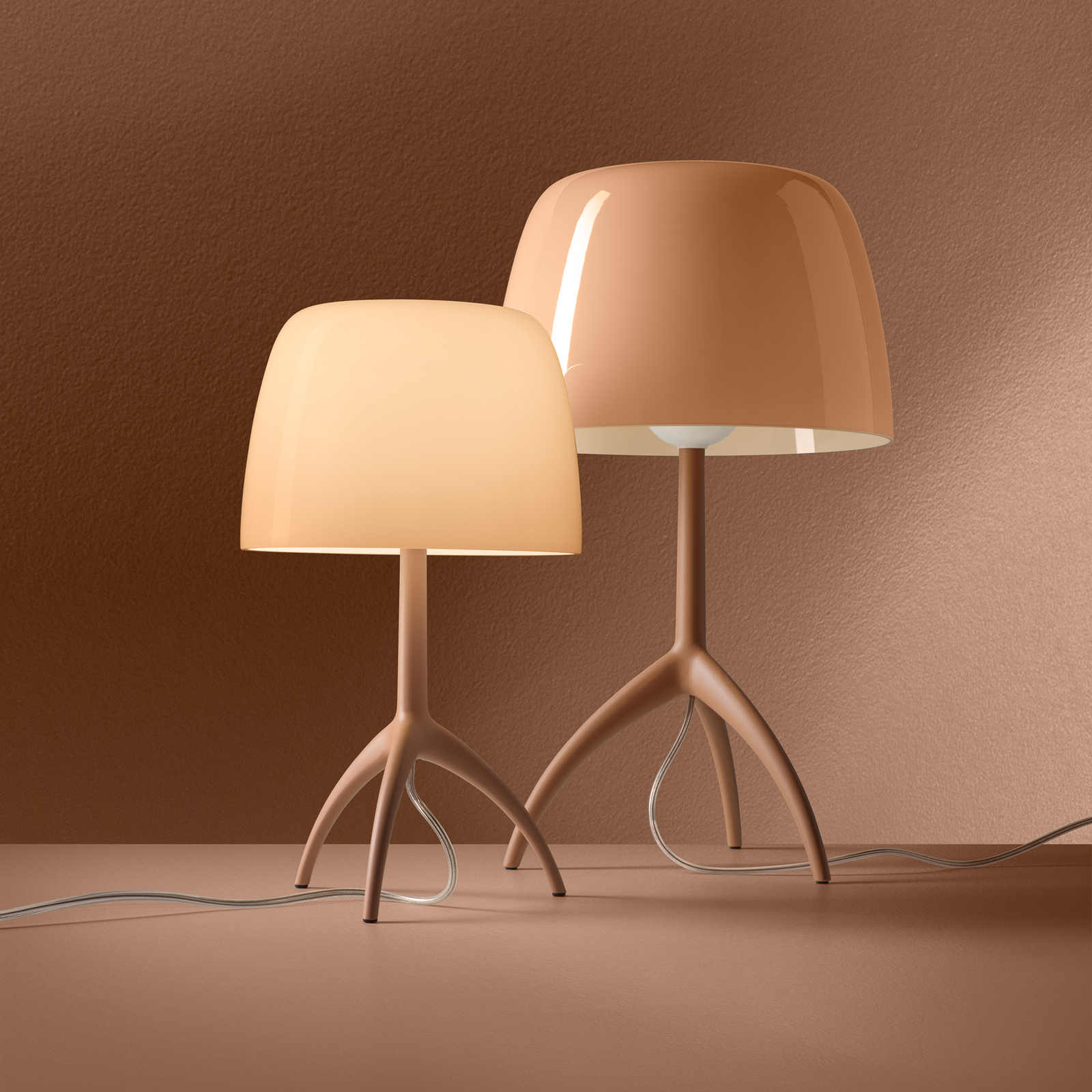 Lumiere Piccola Stolní Lampa Nuances of Cipria Dimm. - Foscarini
