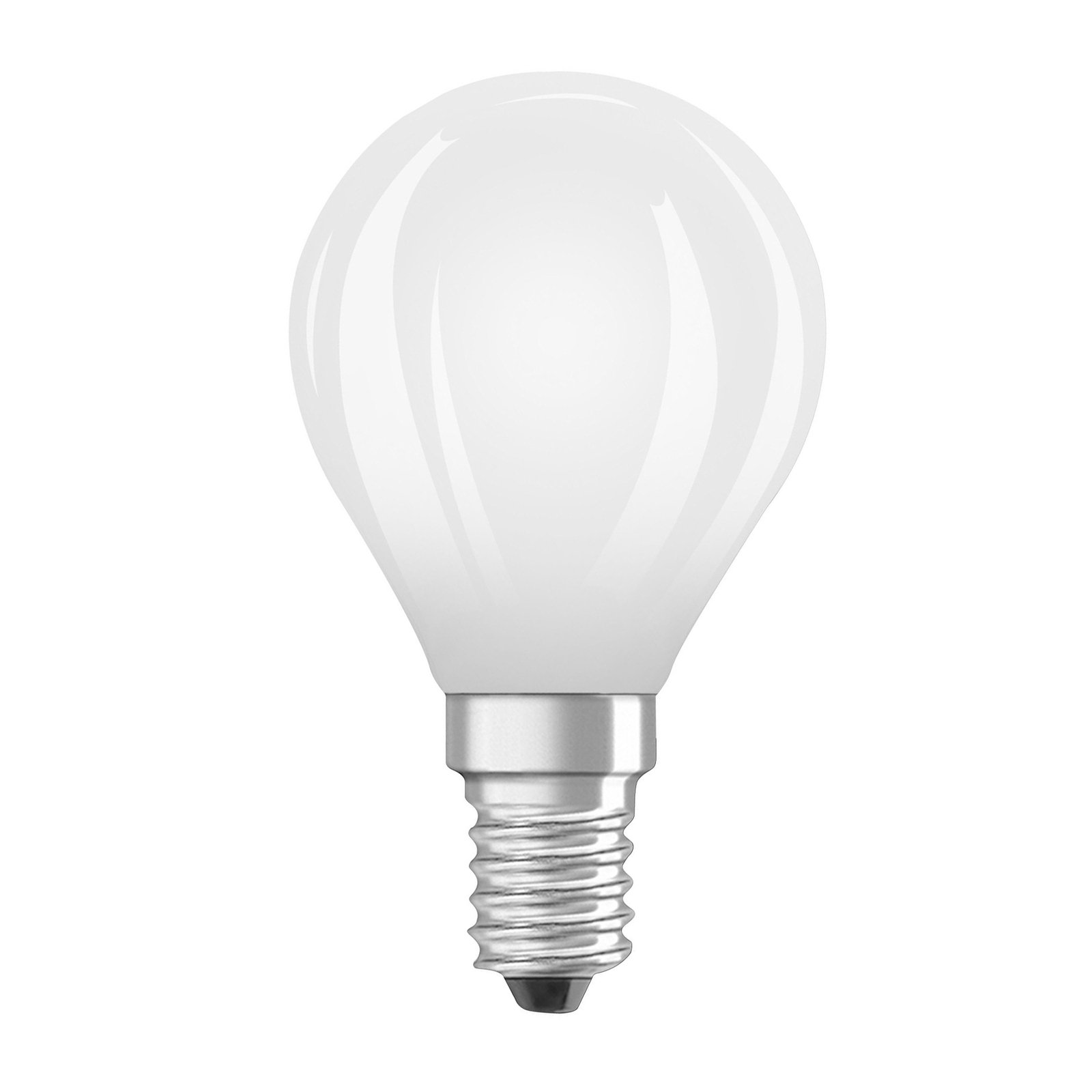 OSRAM LED izzó csepp matt E14 3,8W 2700K 806lm