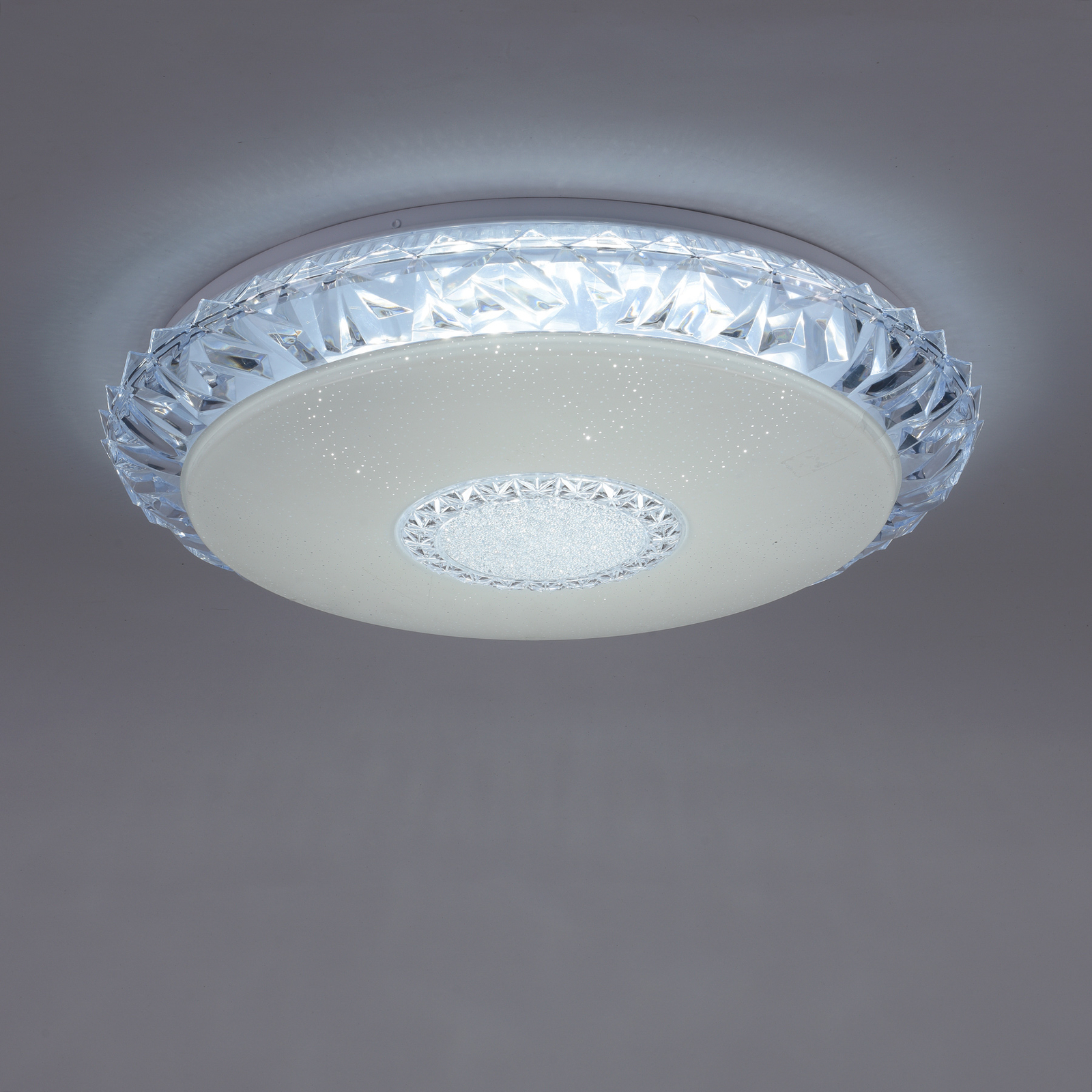 LED plafondlamp Lucca, RGB/CCT, Ø 40cm