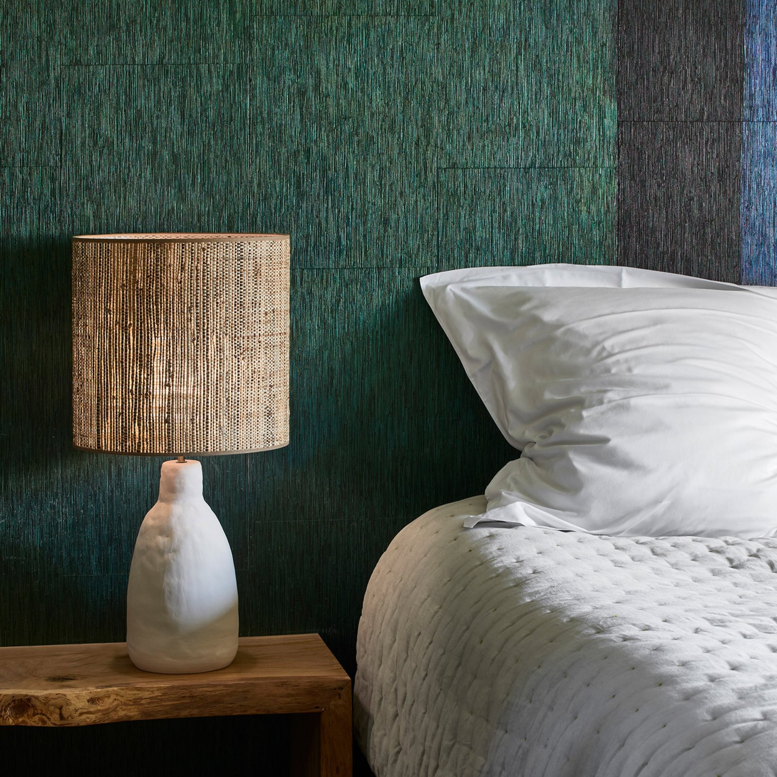 Portinatx L Tischleuchte Höhe 77cm weiß - MARKET SET