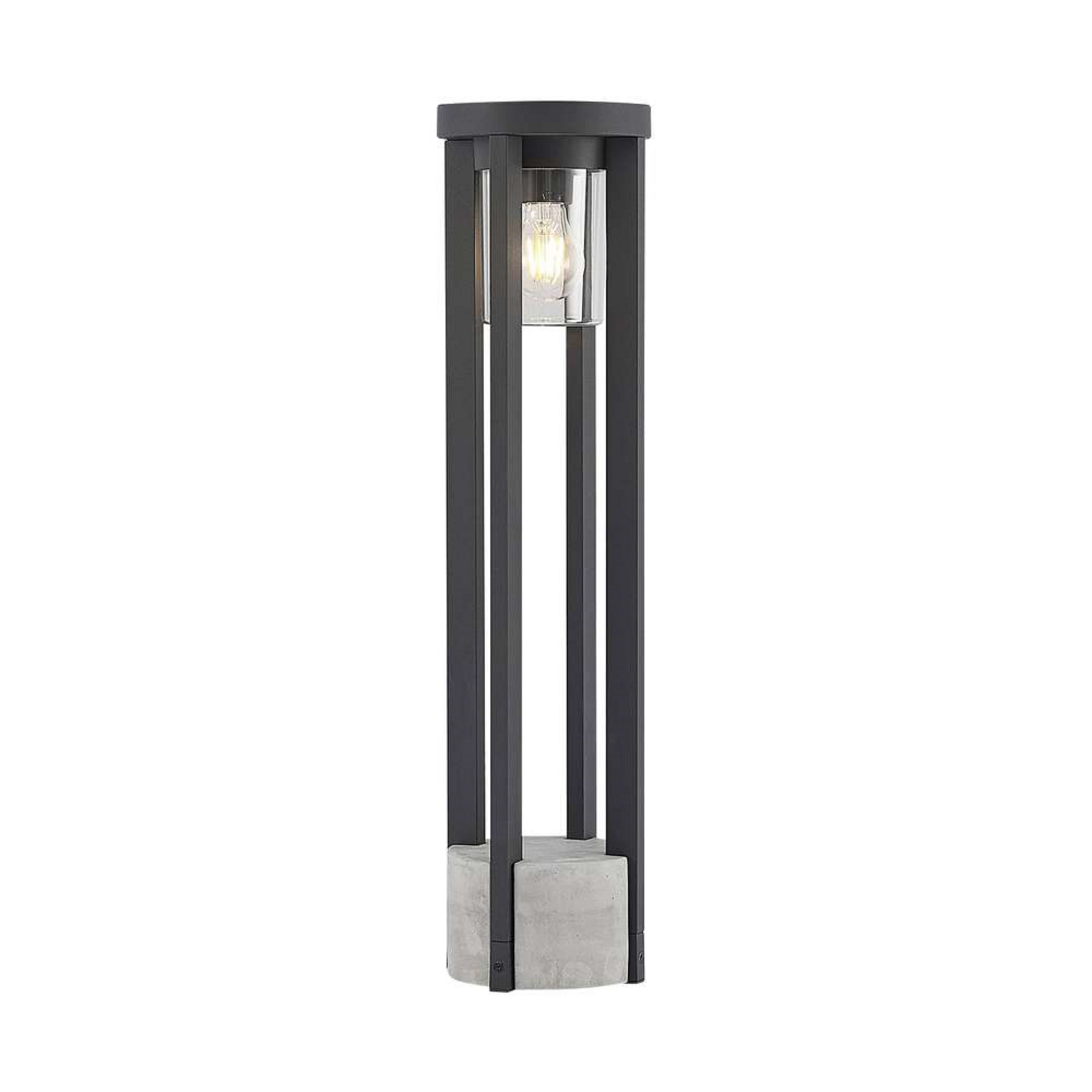 Kalisa Round Tuinlamp H68 Dark Grey - Lucande