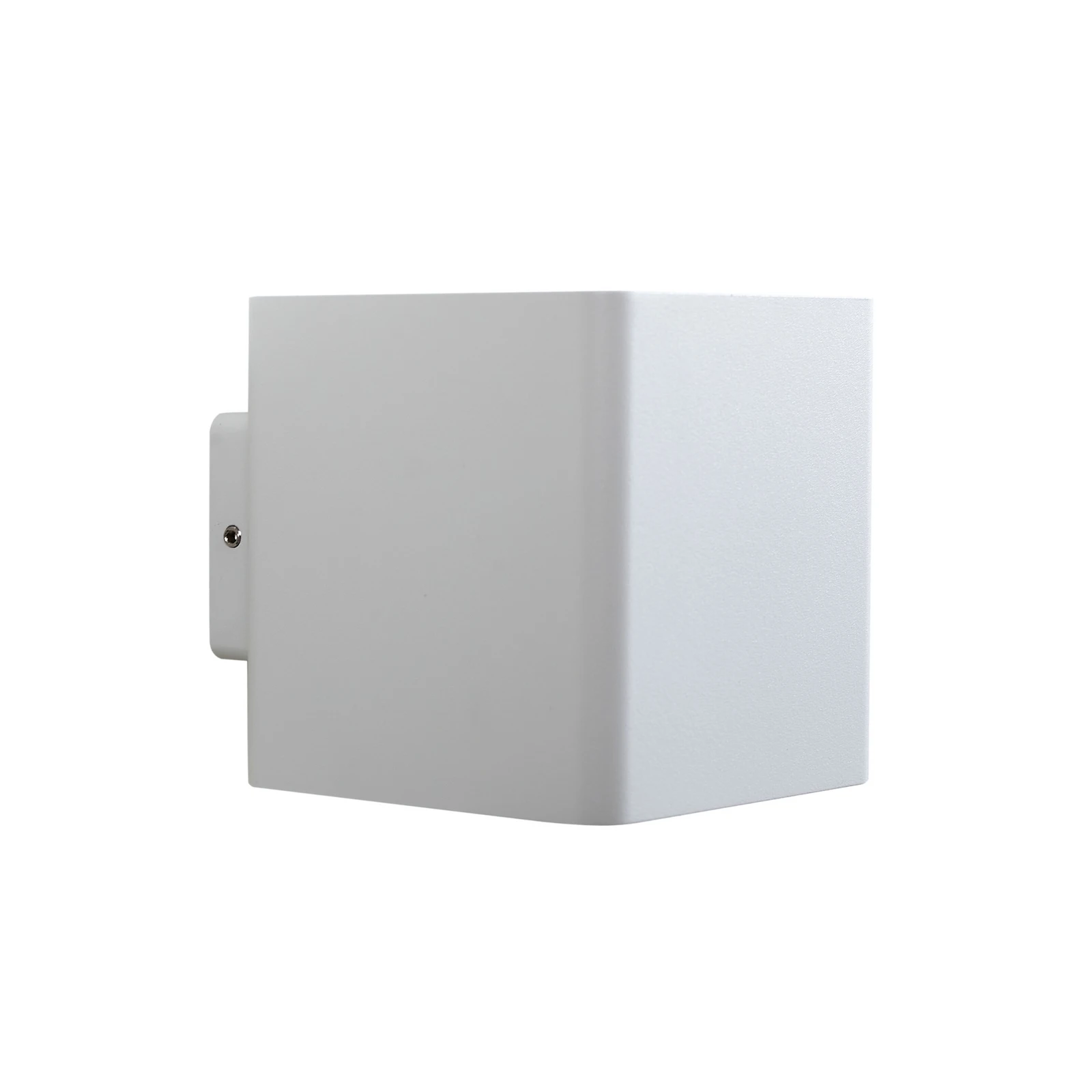 Lucande LED-Außenwandleuchte Aaron, weiß, IP54, up/down