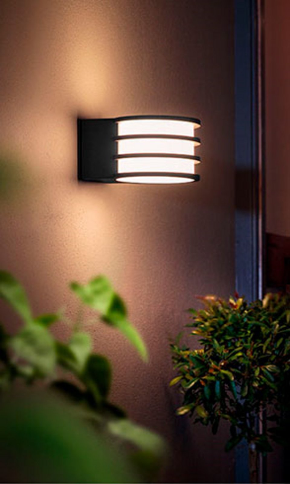 Lucca Aplica de Exterior Hue White Antracit - Philips Hue