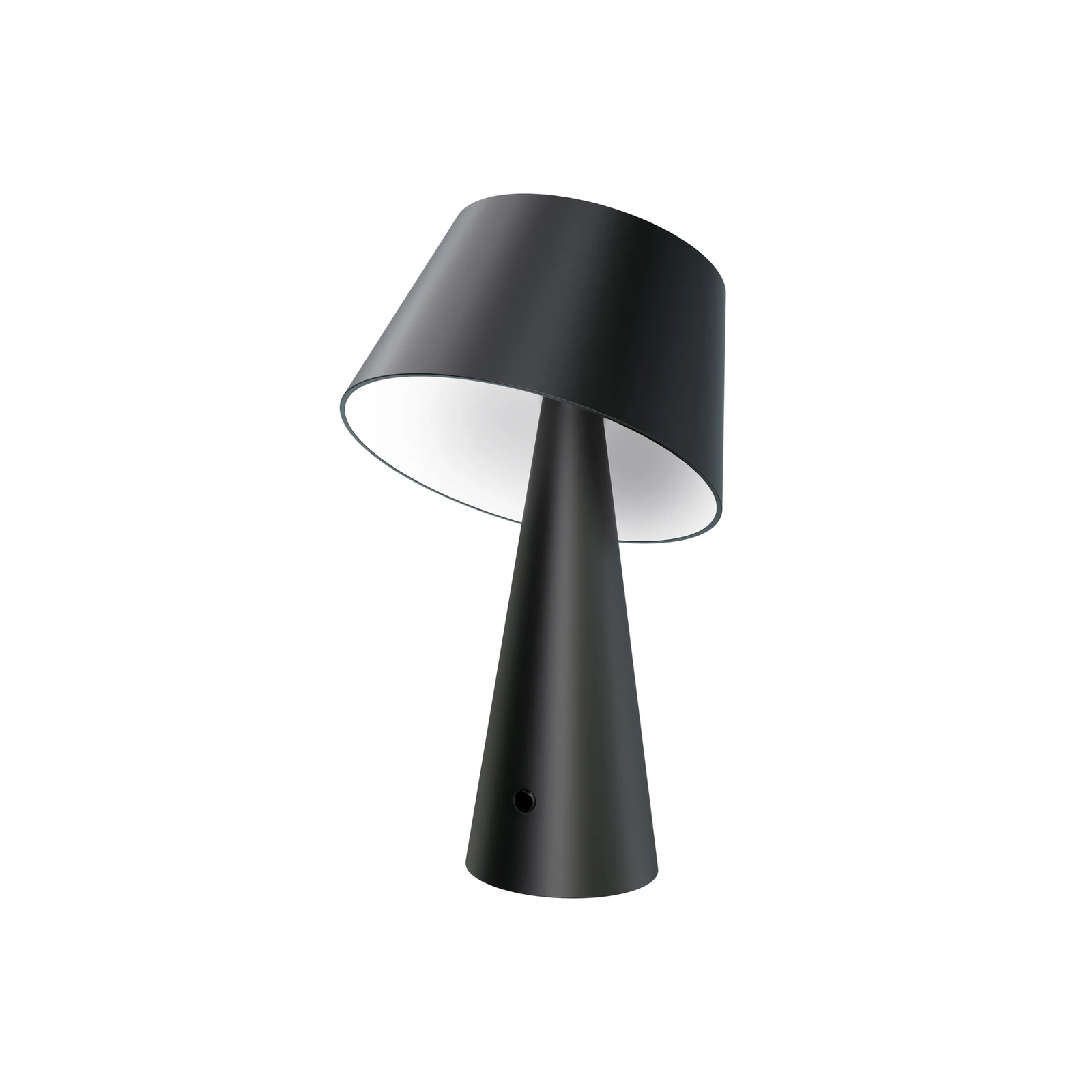 Candeeiro de mesa solar LED Lindby Lirinor, preto, plástico, 13 cm