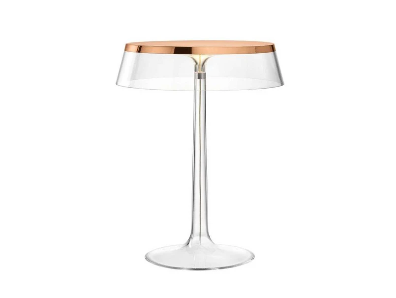FLOS – Bon Jour T Tischleuchte Kupfer/Transparent