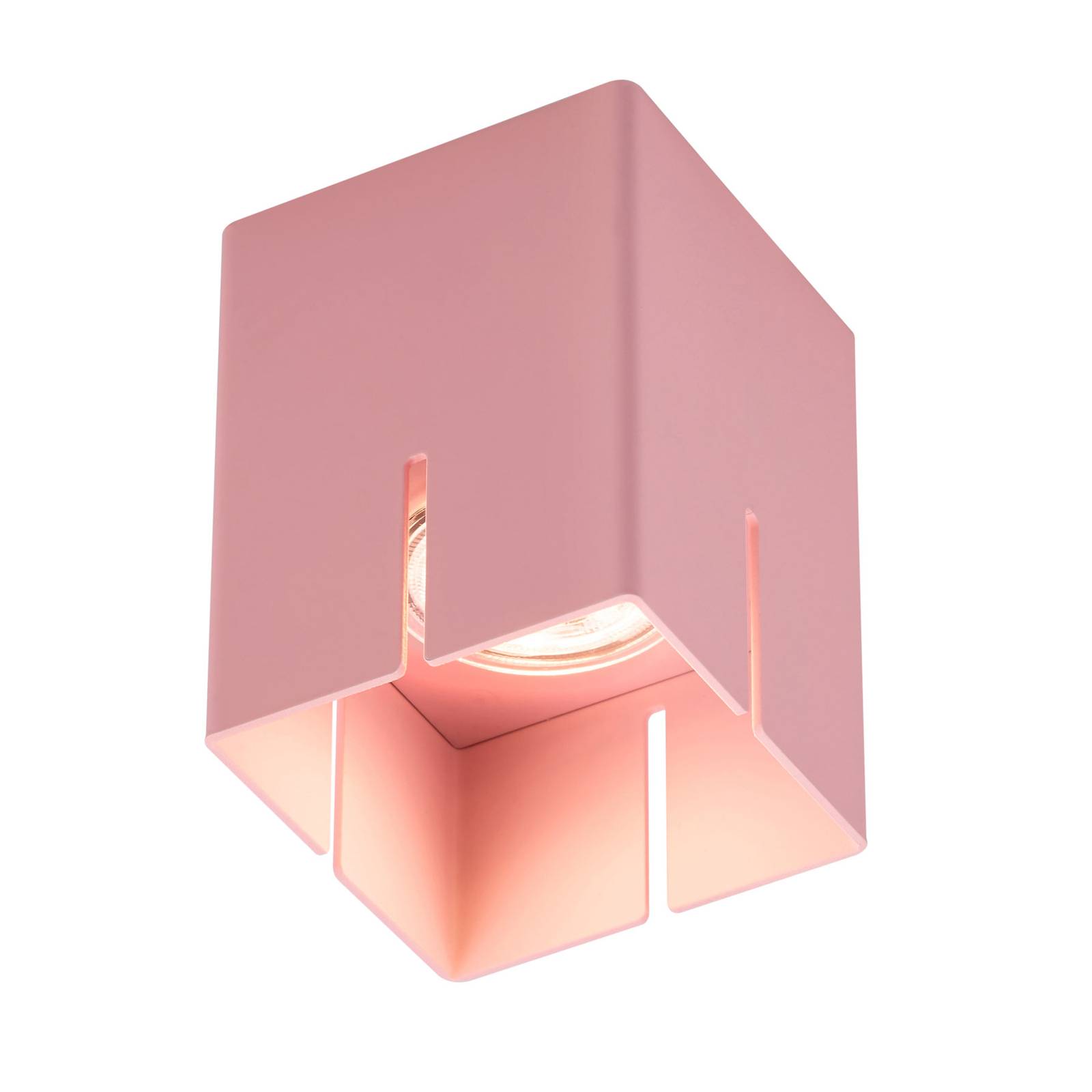 Baulmann 83.200 Deckenleuchte, rosa, Höhe 10 cm