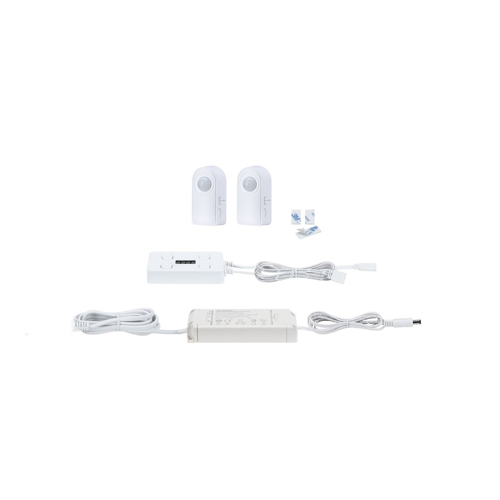 Paulmann MaxLED Stair monteringssats med sensor, 2-pack, list 25 W