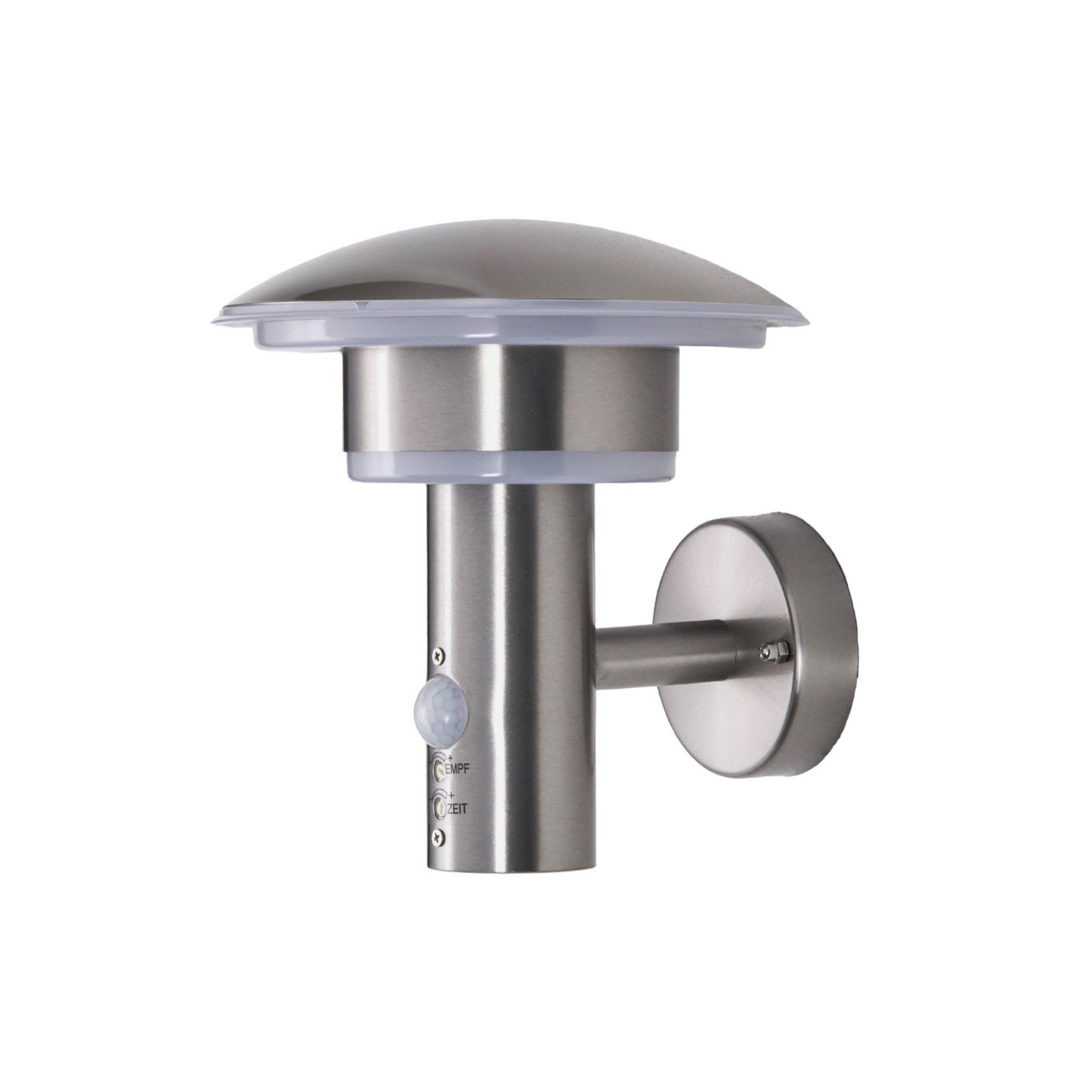 Aplique de exterior Lillie con sensor Steel - Lindby