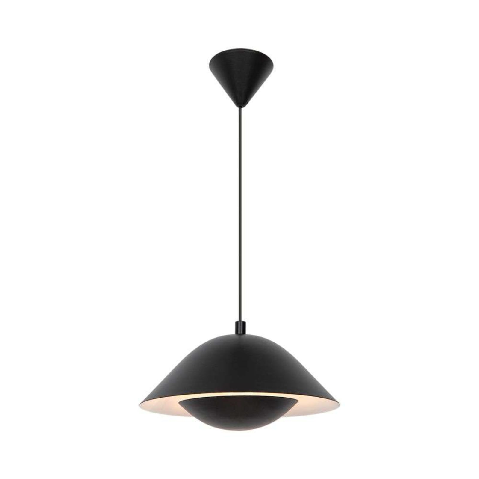 Hängeleuchte Freya 35 aus Metall, schwarz Hängeleuchte Freya 35 aus Metall, schwarz