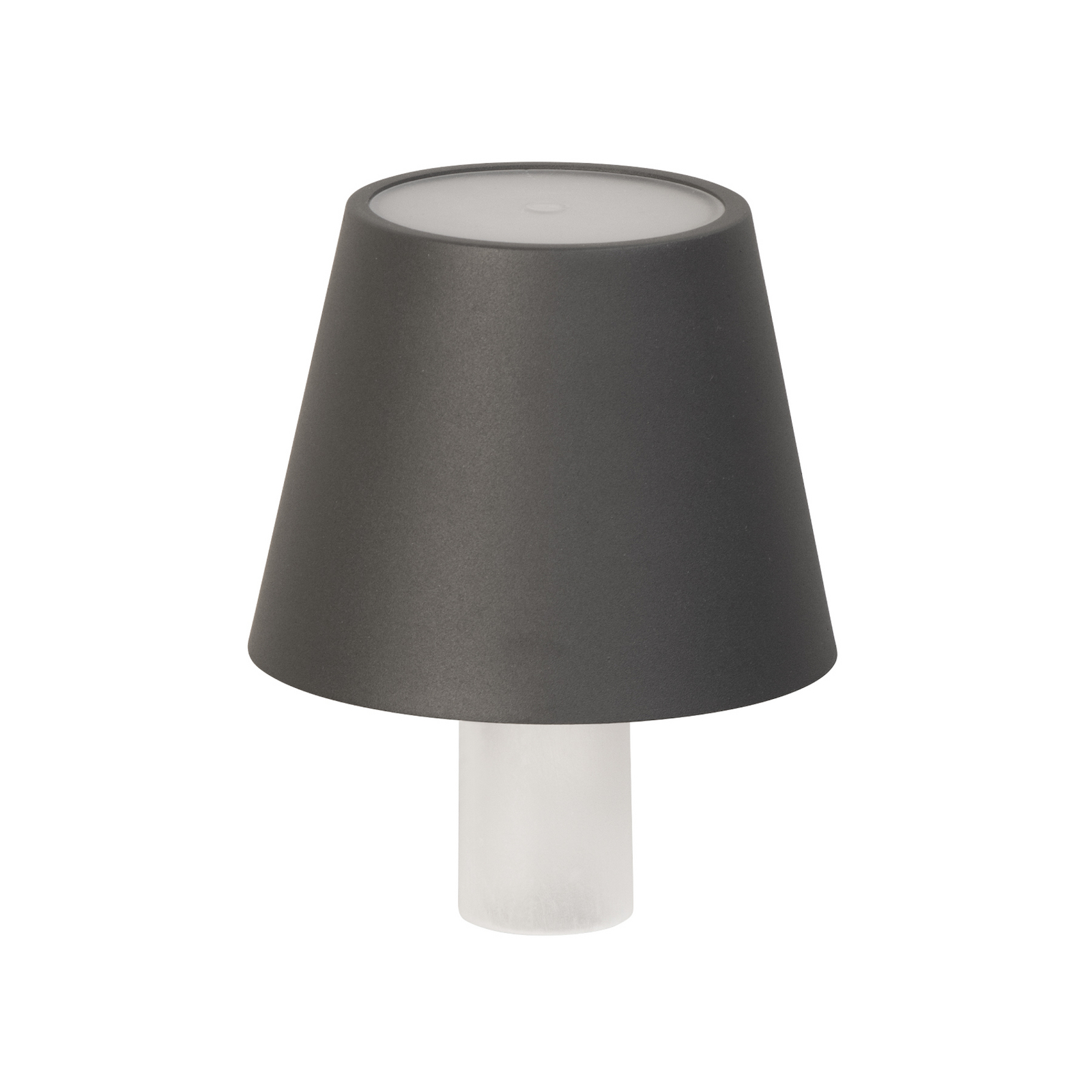 Lâmpada LED para garrafas Fiocco, cinza areia, CCT, IP54, regulável