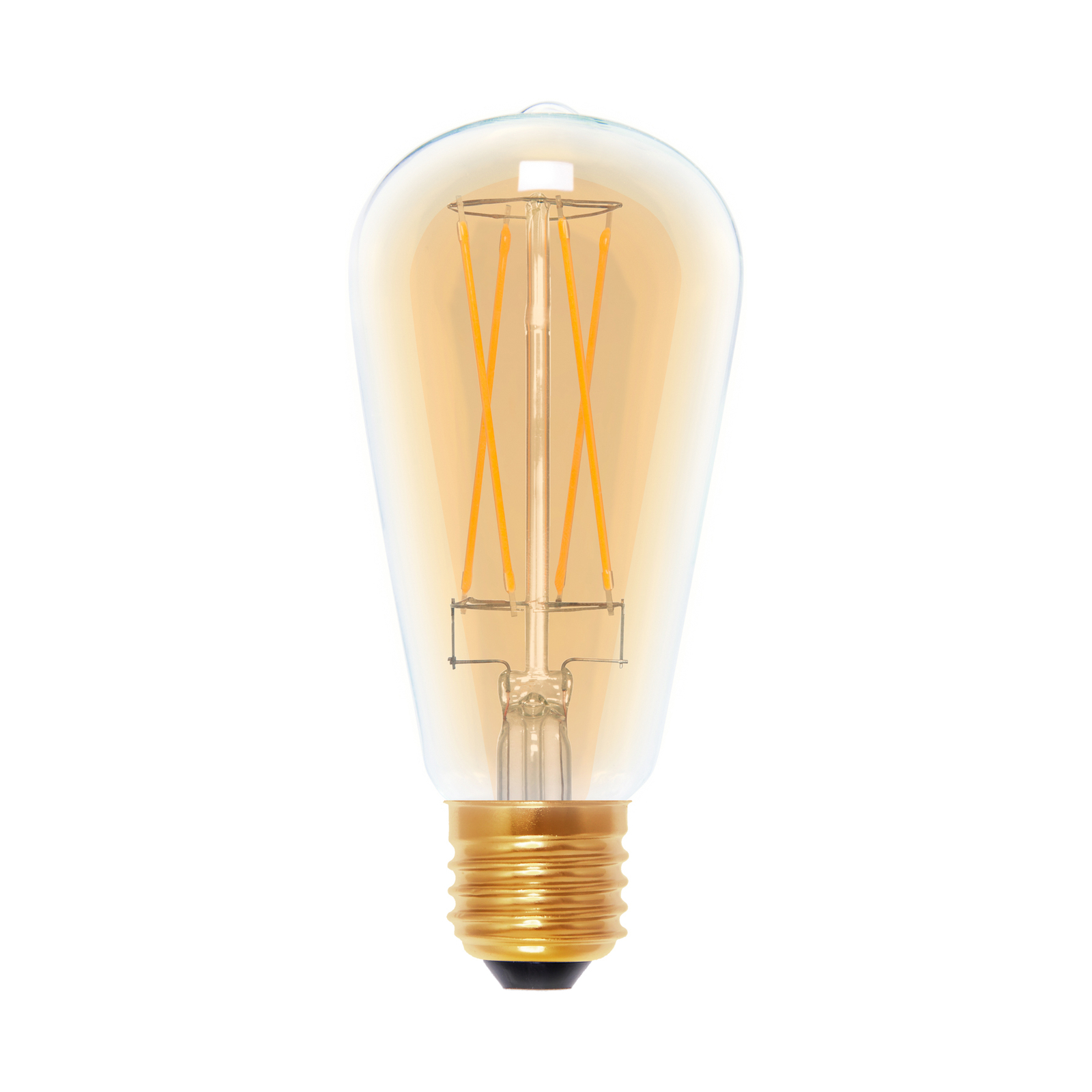 SEGULA LED žiarovka E27 ST64 5W 2200K zlatá/zlatá