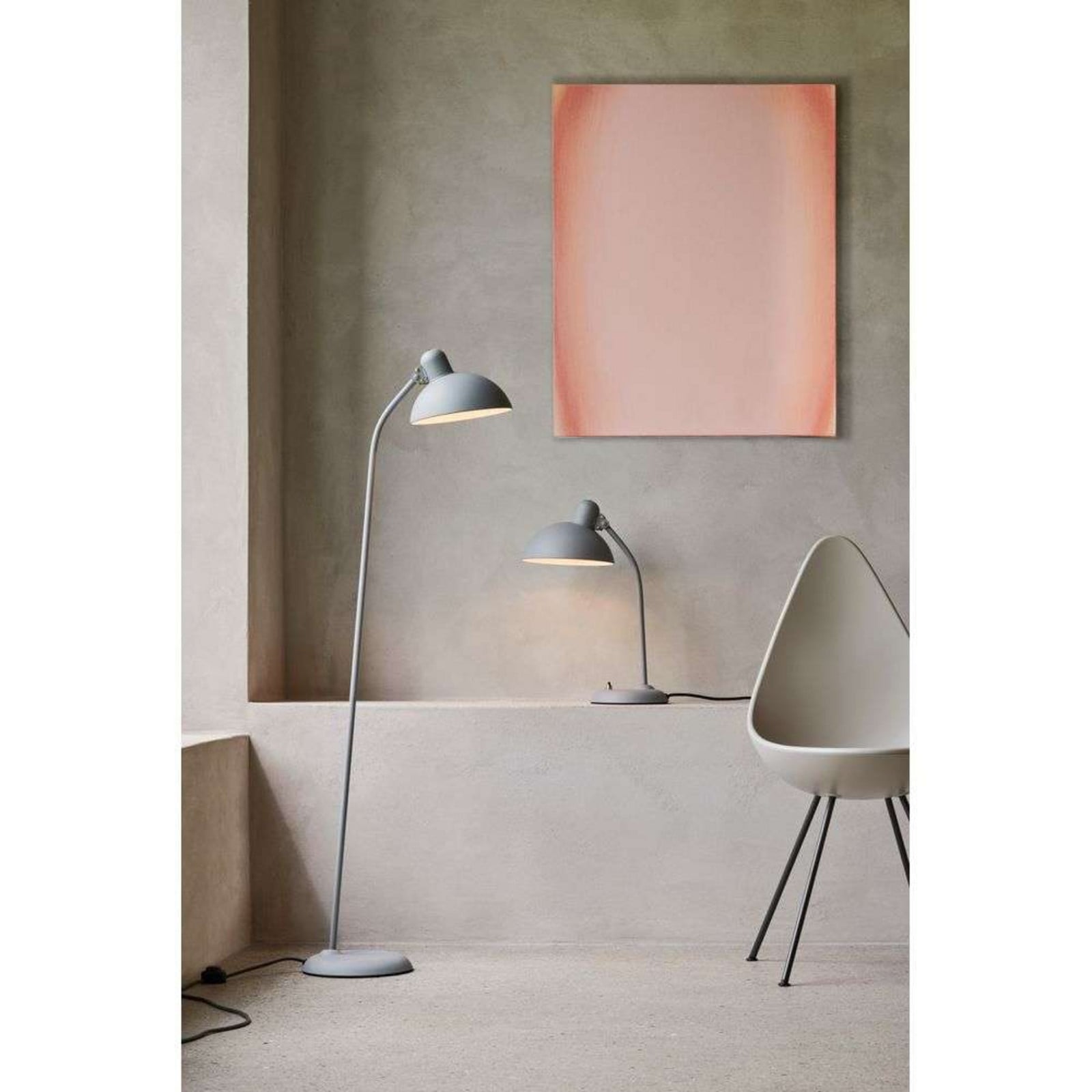 KAISER idell™ 6556-F Stehleuchte Venetian Rot FRITZ HANSEN - Wohnzimmer - Metall