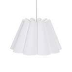 PR Home Lampada a sospensione Classic, cotone, bianco, Ø 32 cm