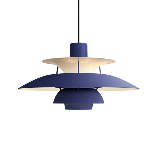 Závěsné světlo PH 5 500 Monochrome Dusty Indigo – Louis Poulsen