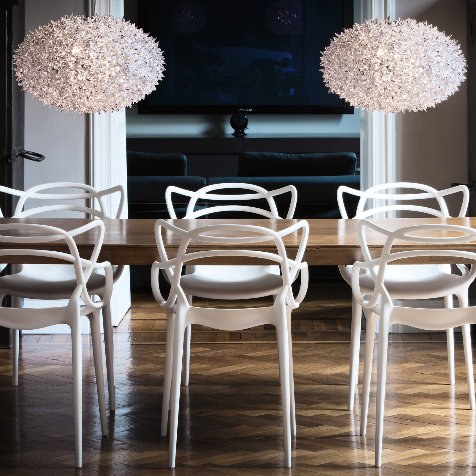 Bloom S1 Visilica Crystal - Kartell