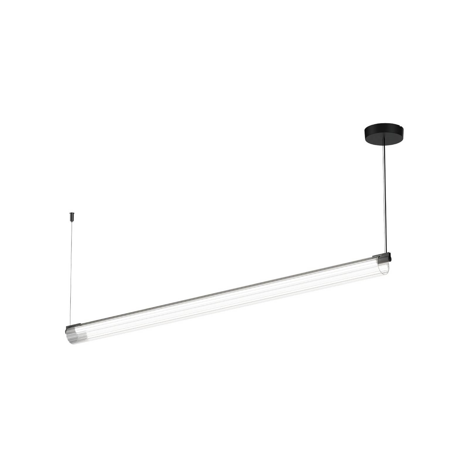 Wever & Ducré Lighting WEVER & DUCRÉ LED závěsné světlo Finelle 1.0 černé 2700K stmívatelné