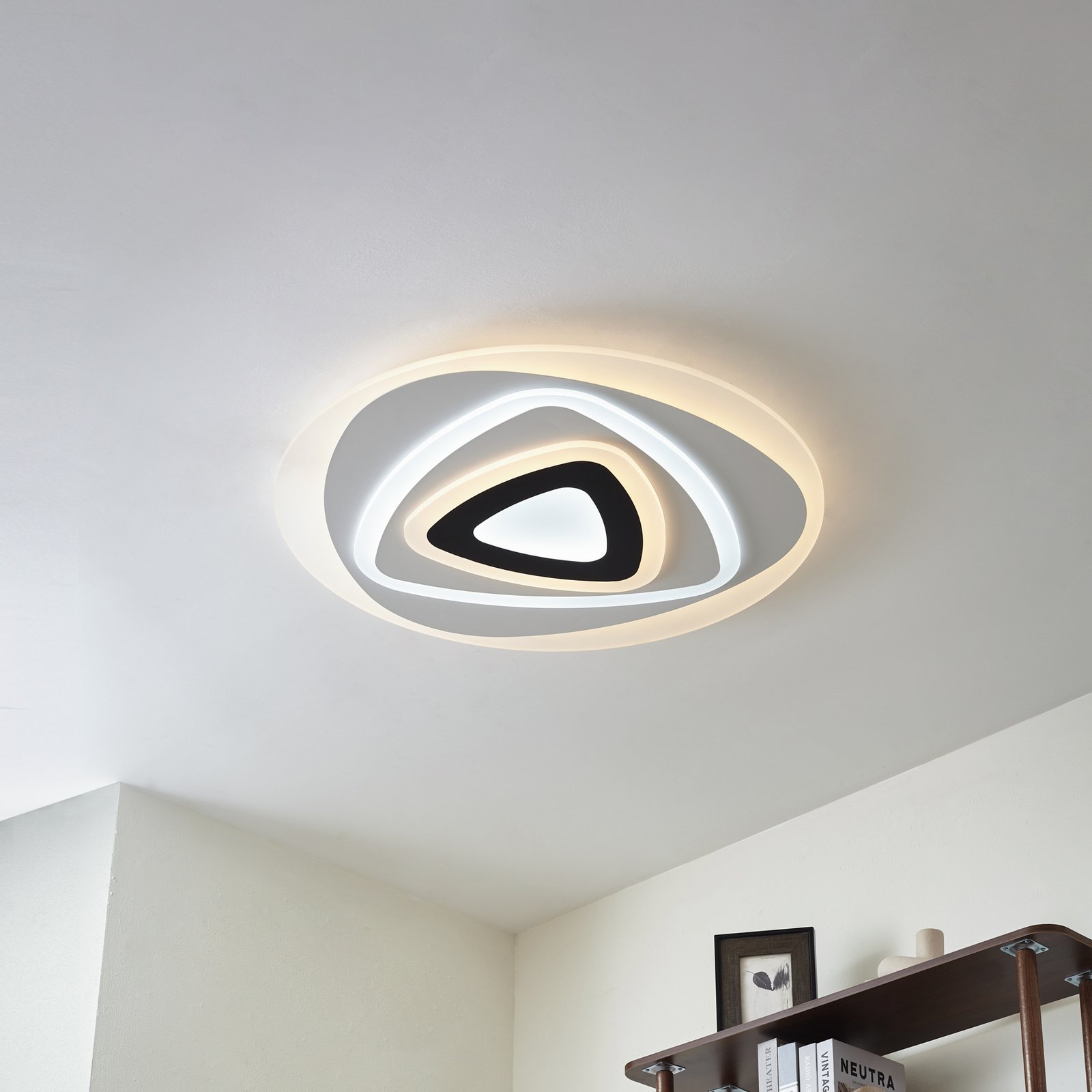 Lindby LED ceiling light Rebeka, Ø 70 cm, CCT, remote control