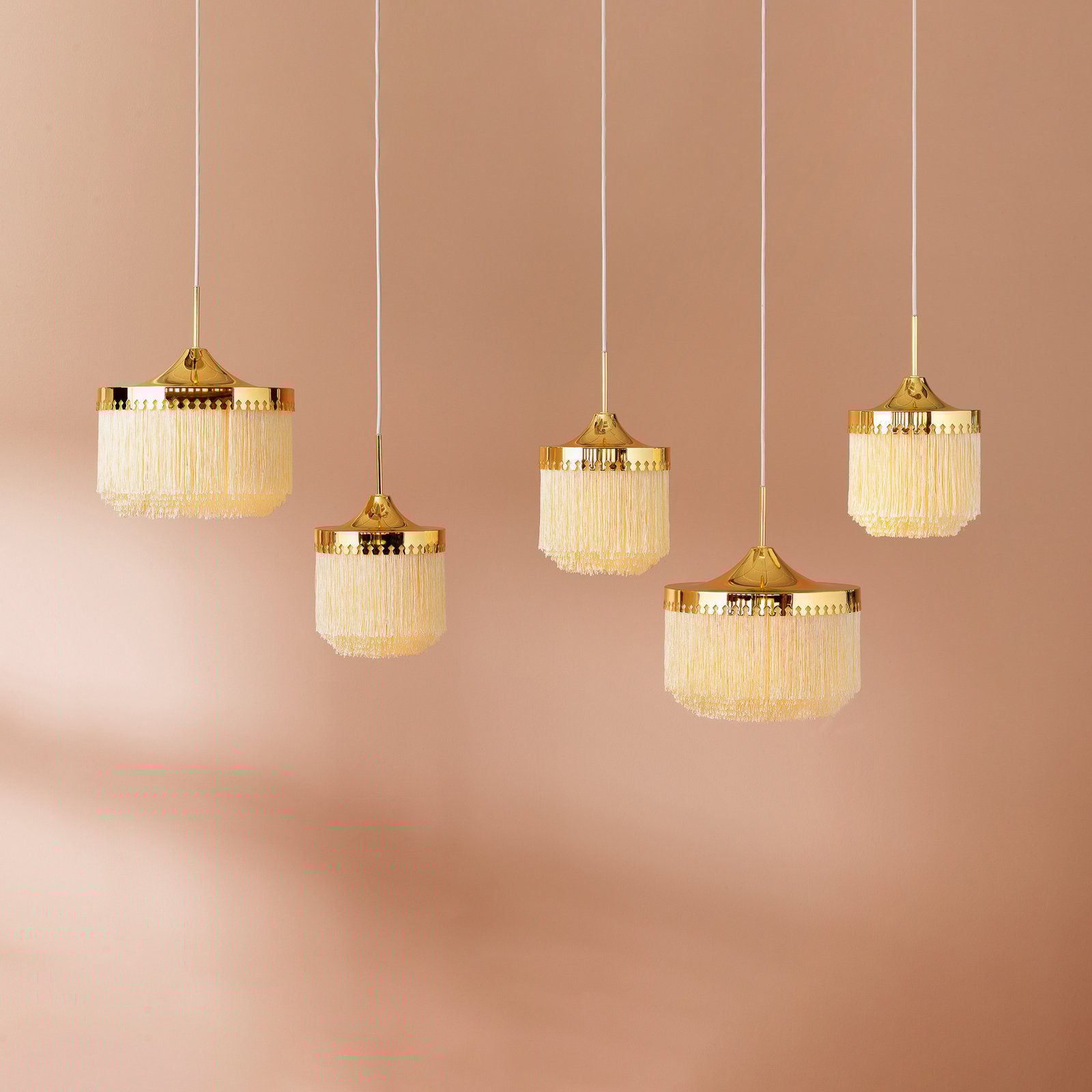 Fringe Pendel Ø30 Cream White - Warm Nordic