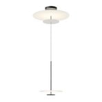 Flat LED-Hängelampe, 3-flg., Ø 90 cm, grau L1 - Vibia