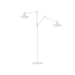 GRUPA Arigato floor lamp, 2-bulb, white