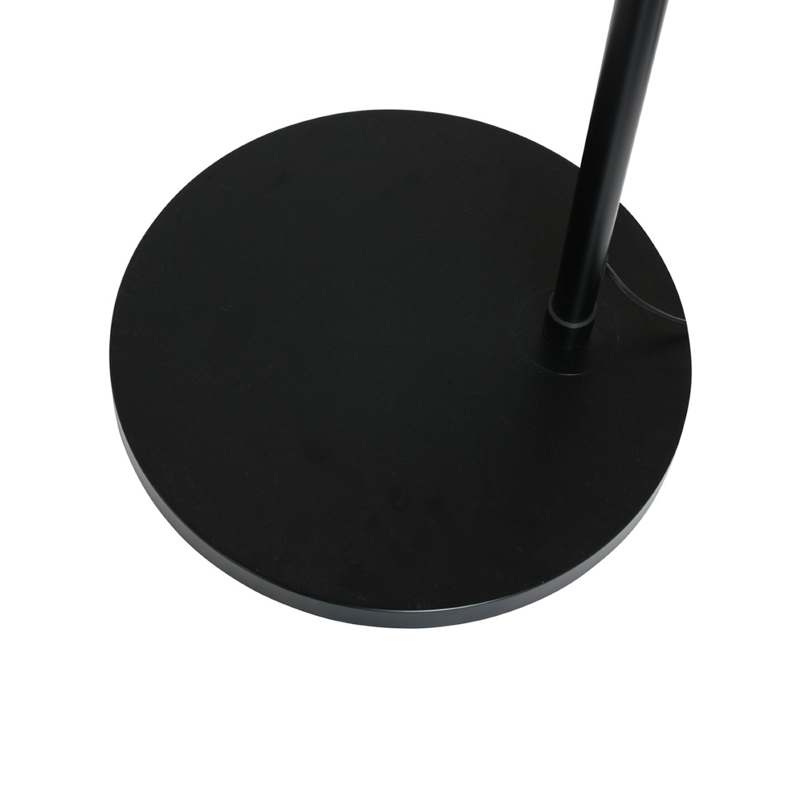 Sparkled Light ívlámpa, fekete/fekete-fa fonat