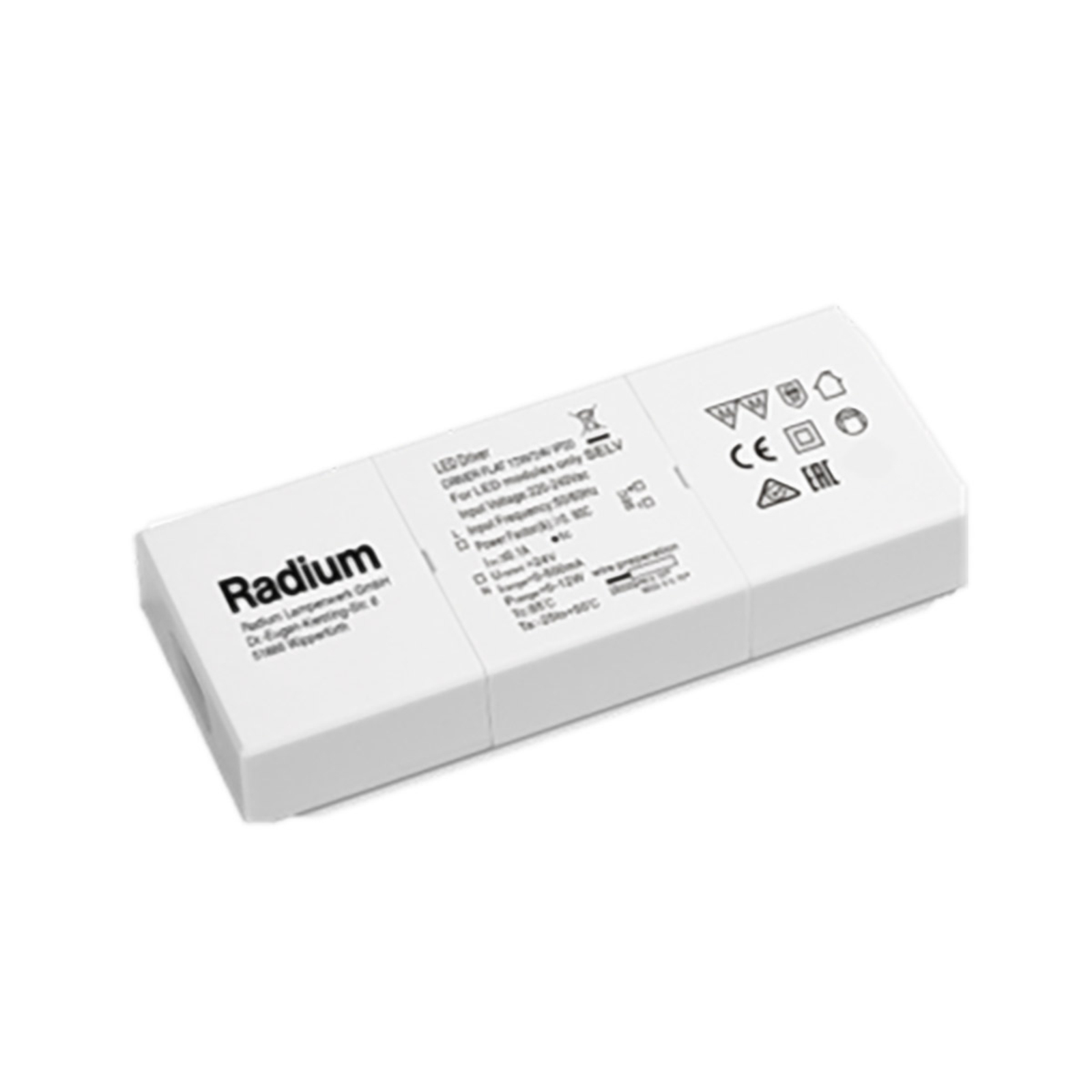 Radium Driver Flat LED budič pre pásiky 12W/24V