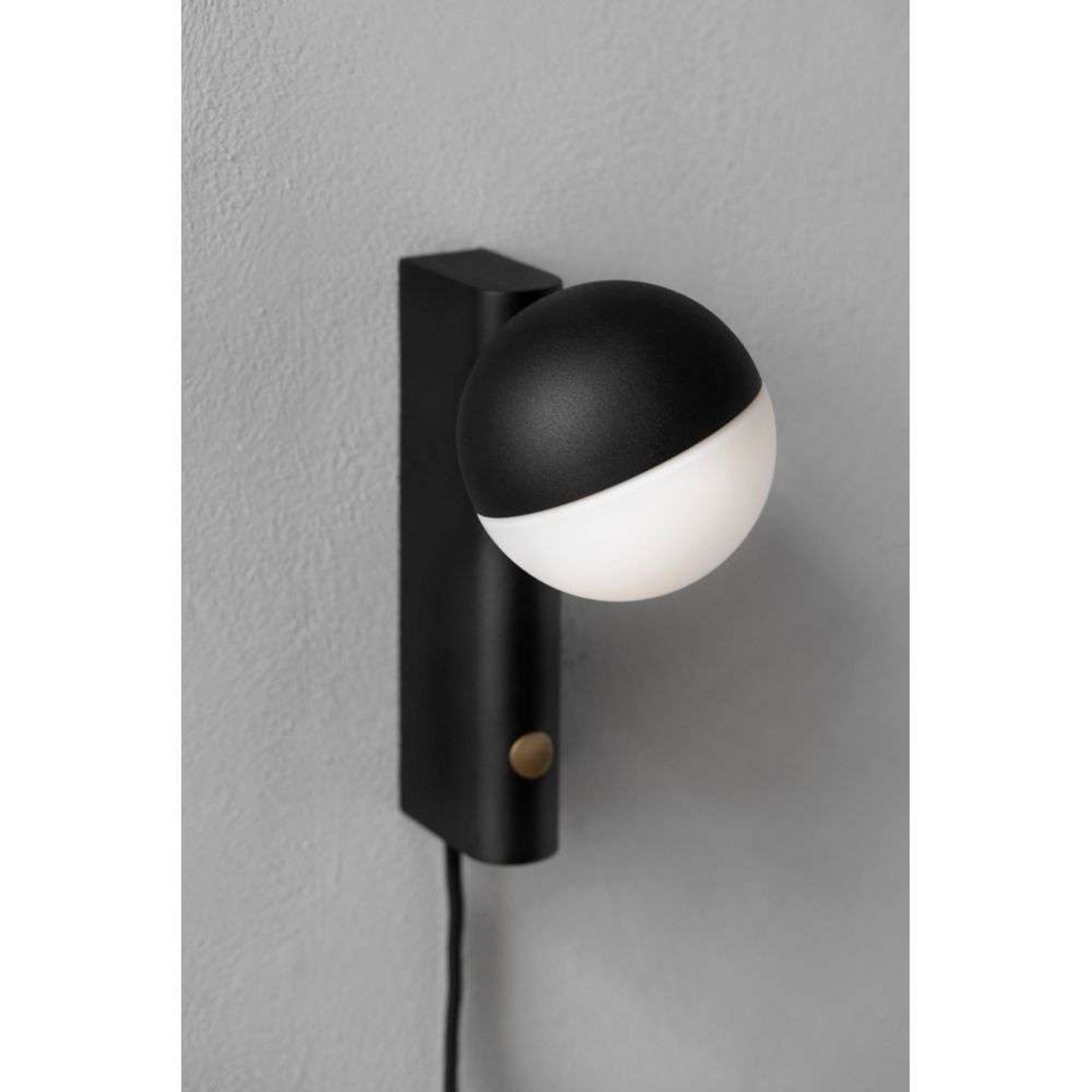 Balancer Mini Aplică de Perete/Lampă de Masă Black - Northern