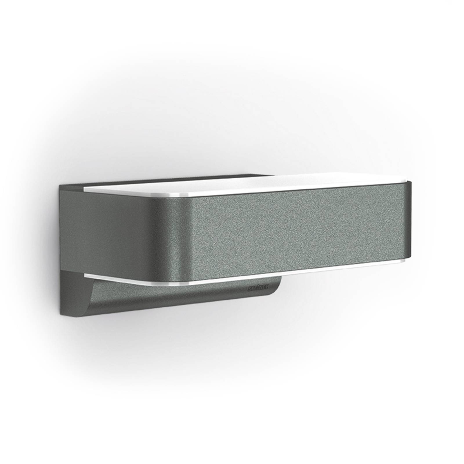 Steinel STEINEL L 810 C outdoor wall up/down anthracite, aluminium, plastic, 9.8 W, W: 23 cm, H: 9.1 cm