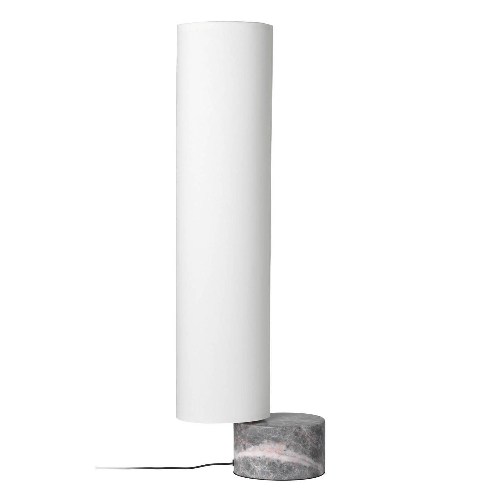 Gubi Unbound lampa stojąca LED 80 cm biała