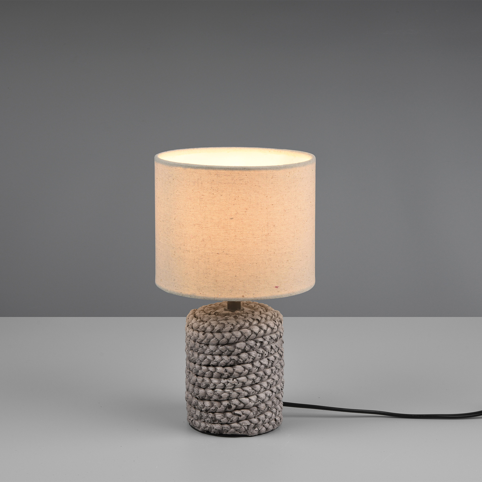 Lámpara de mesa de cerámica Mala, Ø 15 cm
