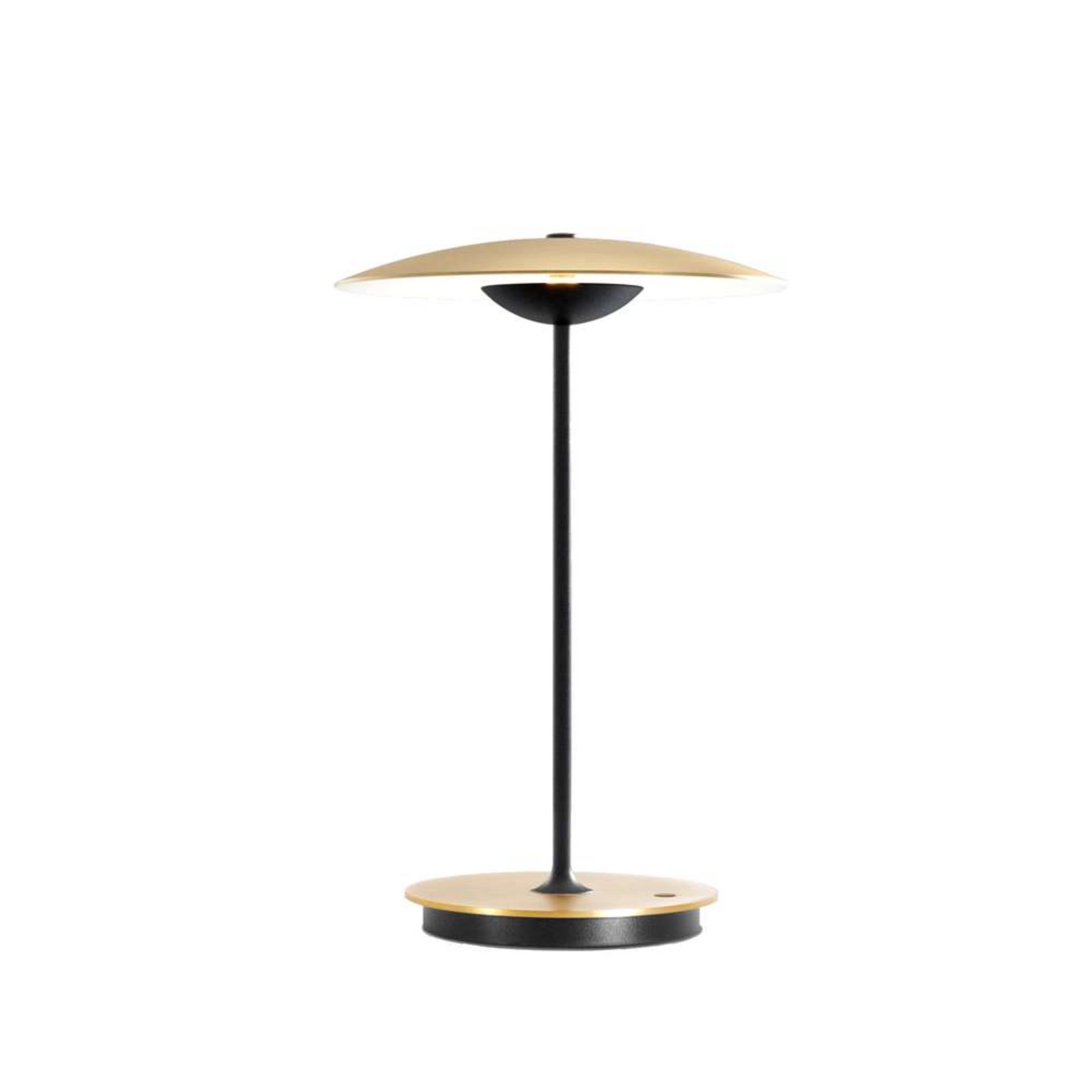 Ginger 20M Lampă de Masă Portable Brushed Brass-White - Marset