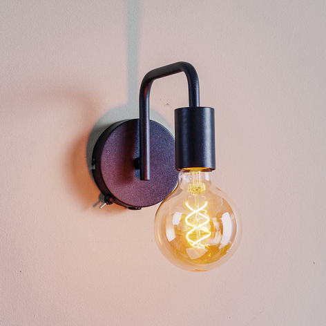 Diallo wall light, no lampshade