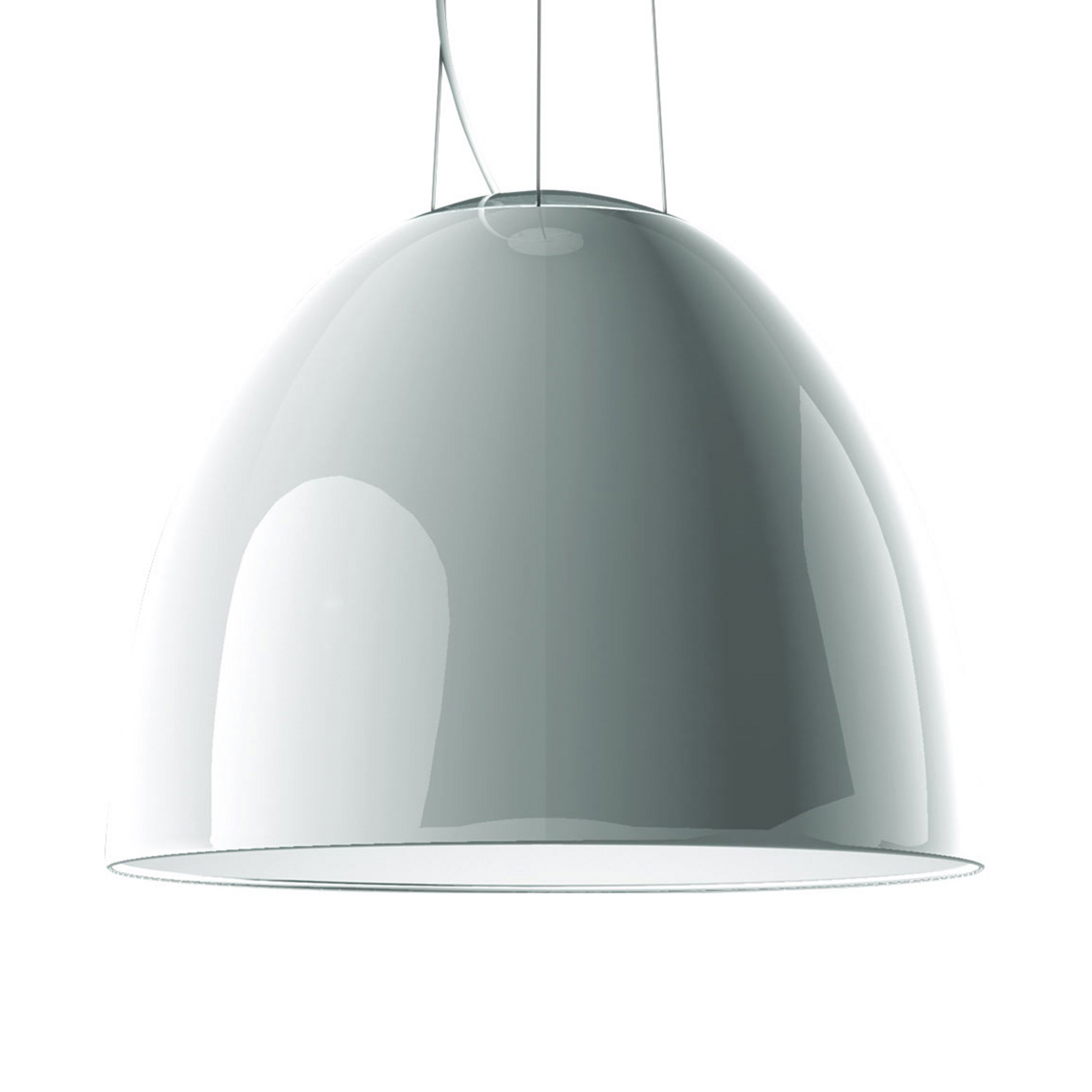 Nur Gloss S Pendelleuchte Weiß - Artemide