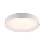 LED lubinis šviestuvas „TAVOLI“, baltas, skersmuo 49 cm, metalas, CCT,