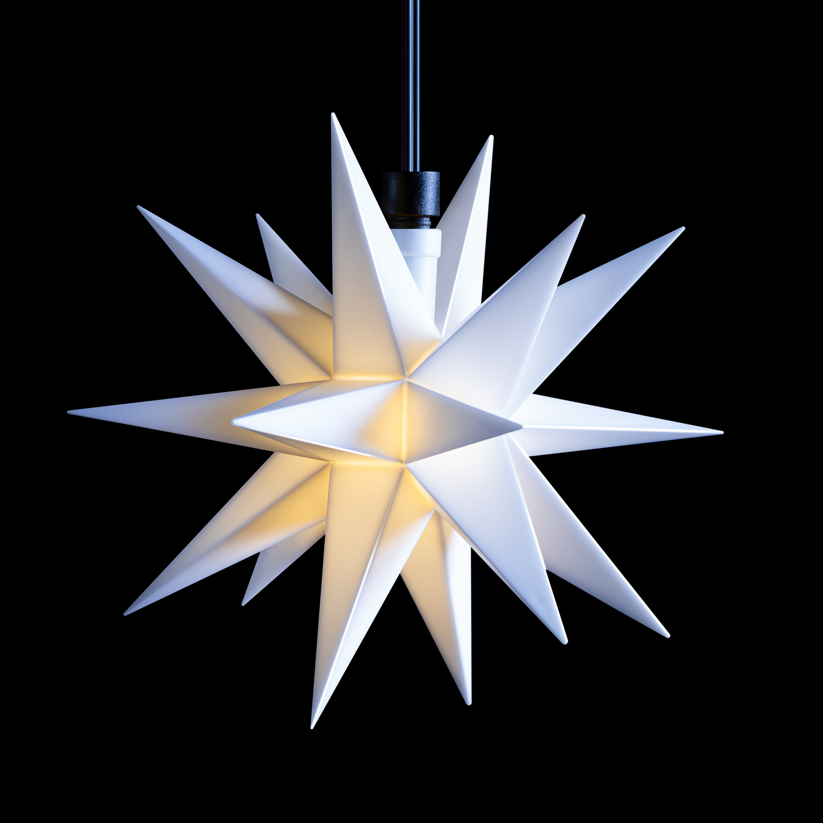 LED-Stern, außen, 18-Zacker Ø 12 cm Batterie