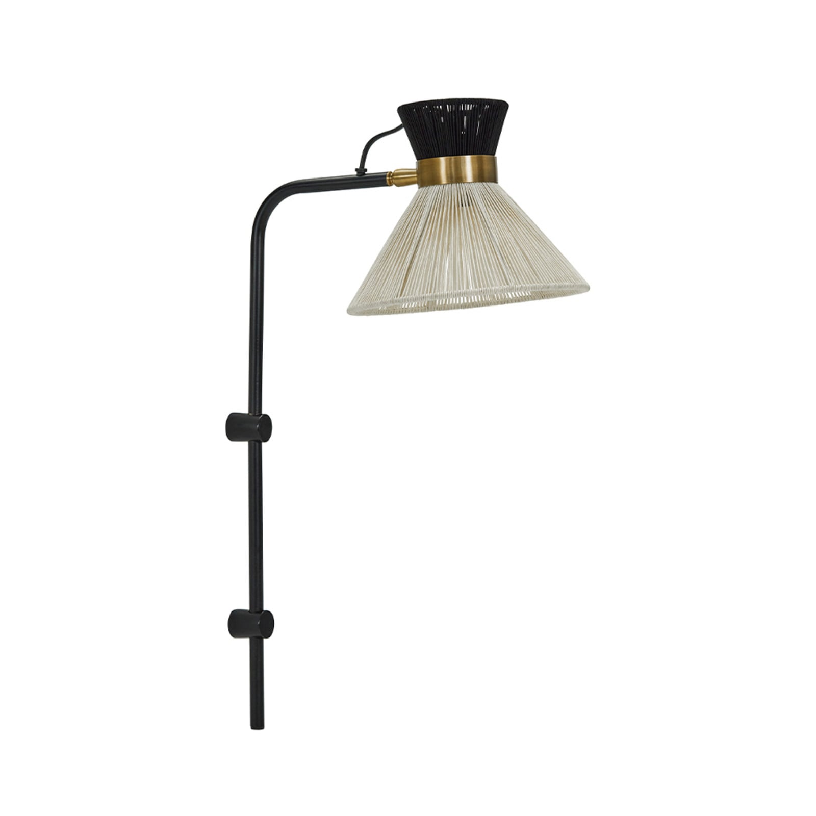 Cord Vägglampa Svart House Doctor - Vardagsrum - Metall | Produkter - Vägglampor | Lampspecialisterna