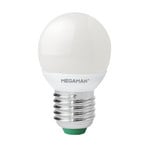 E27 3,5W LED-Tropfenlampe matt, 2.800K