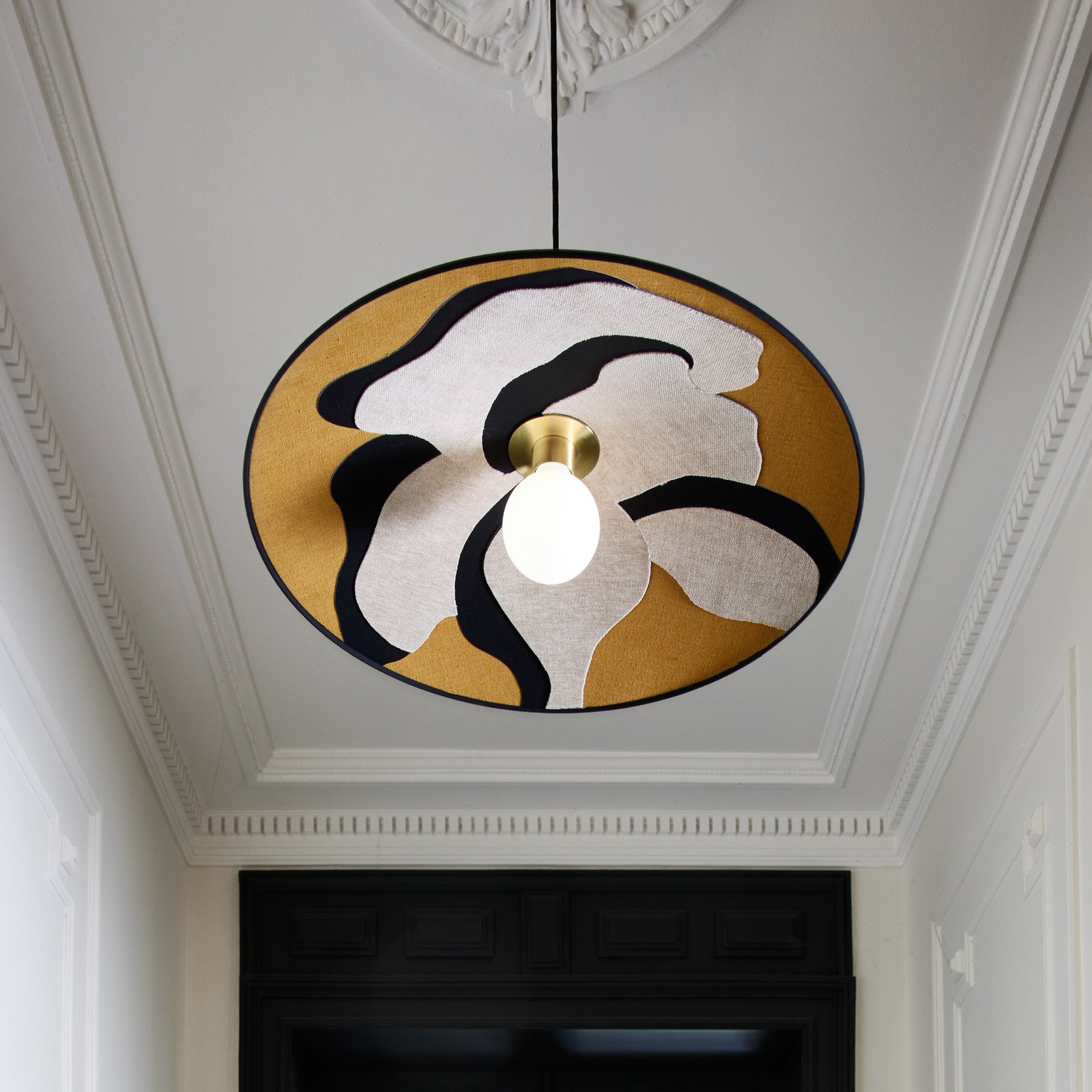 Sonia Laudet Hängelampe Ø 60cm curry - MARKET SET