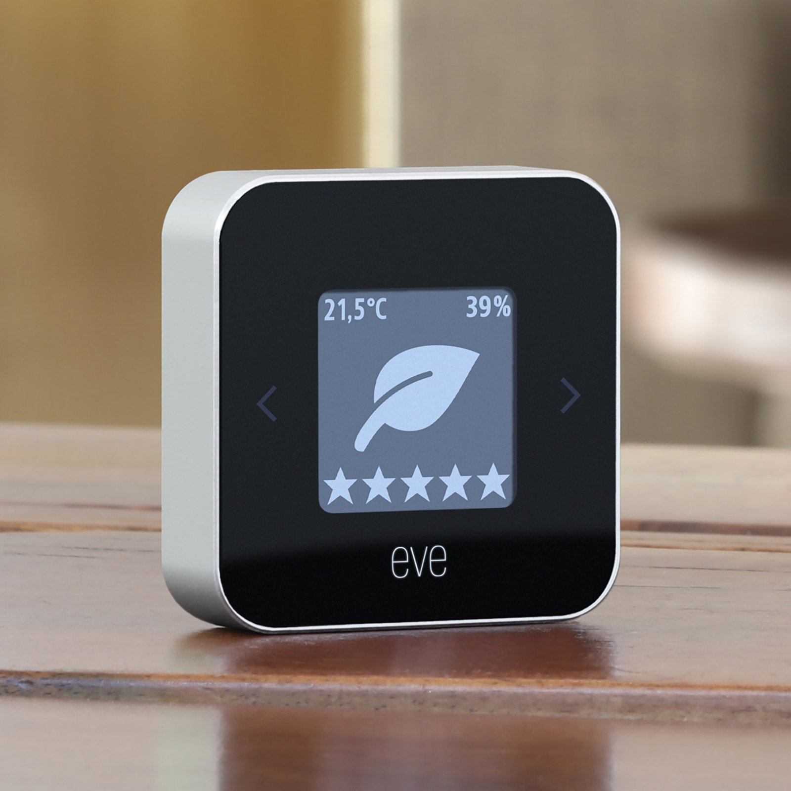 Eve Room indoor climate and air quality monitor
